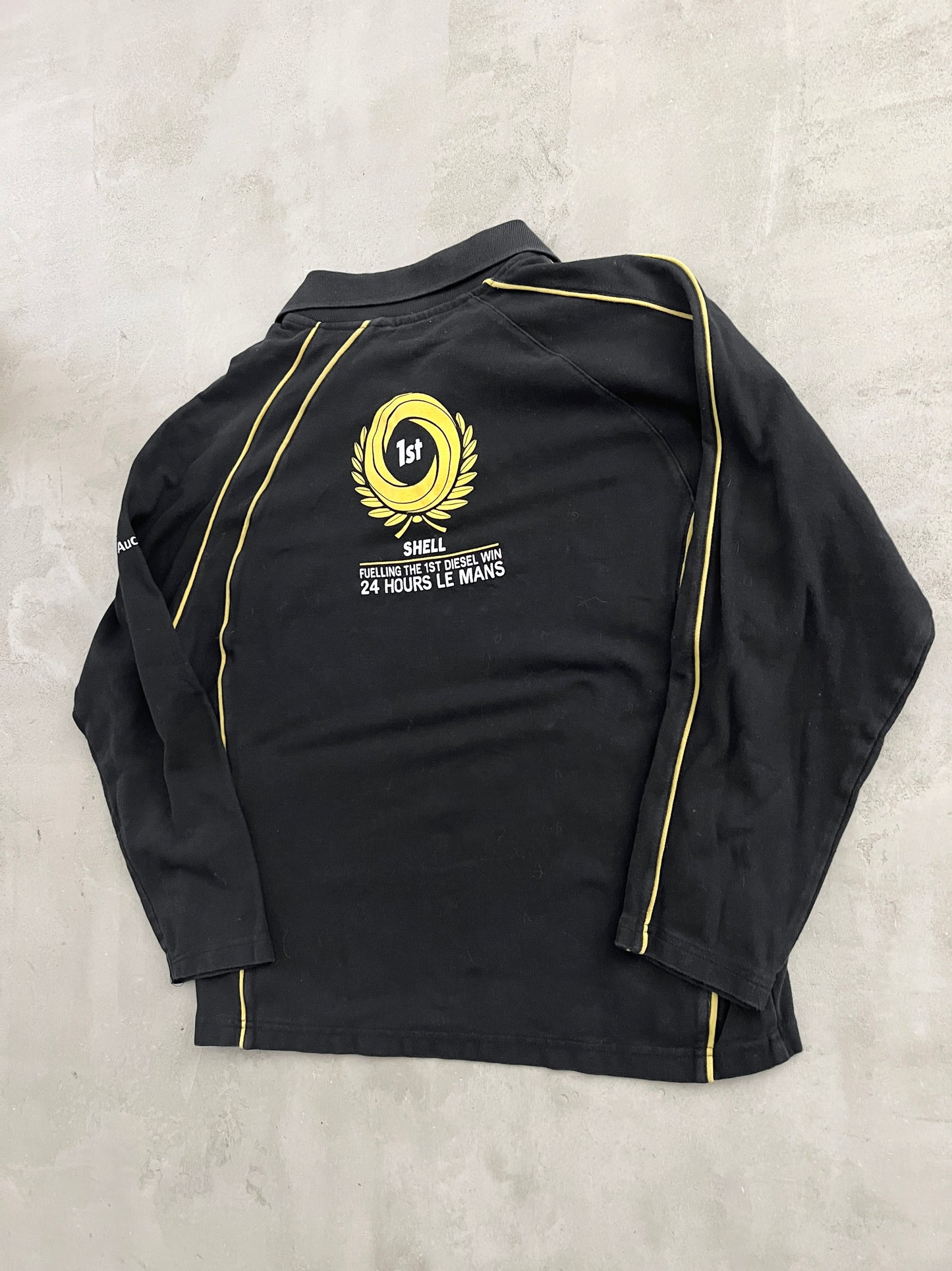 BLACK 24H LE MANS RACING LONGSLEEVE - 2000S - XS/S