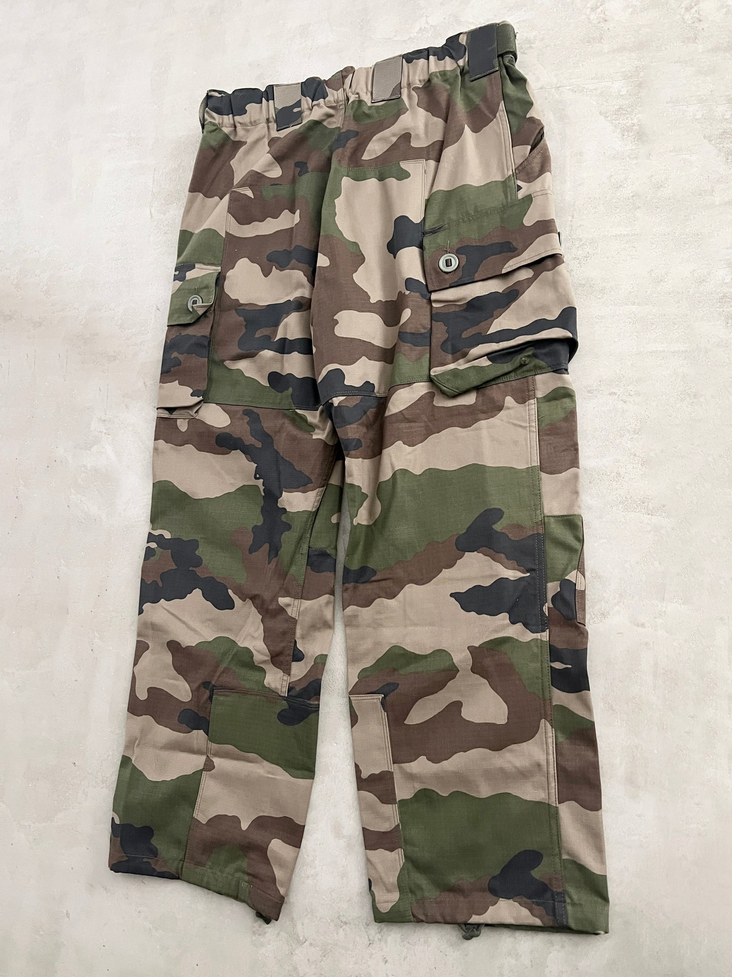 CAMO MILITARY PANTS - 2000S - XL