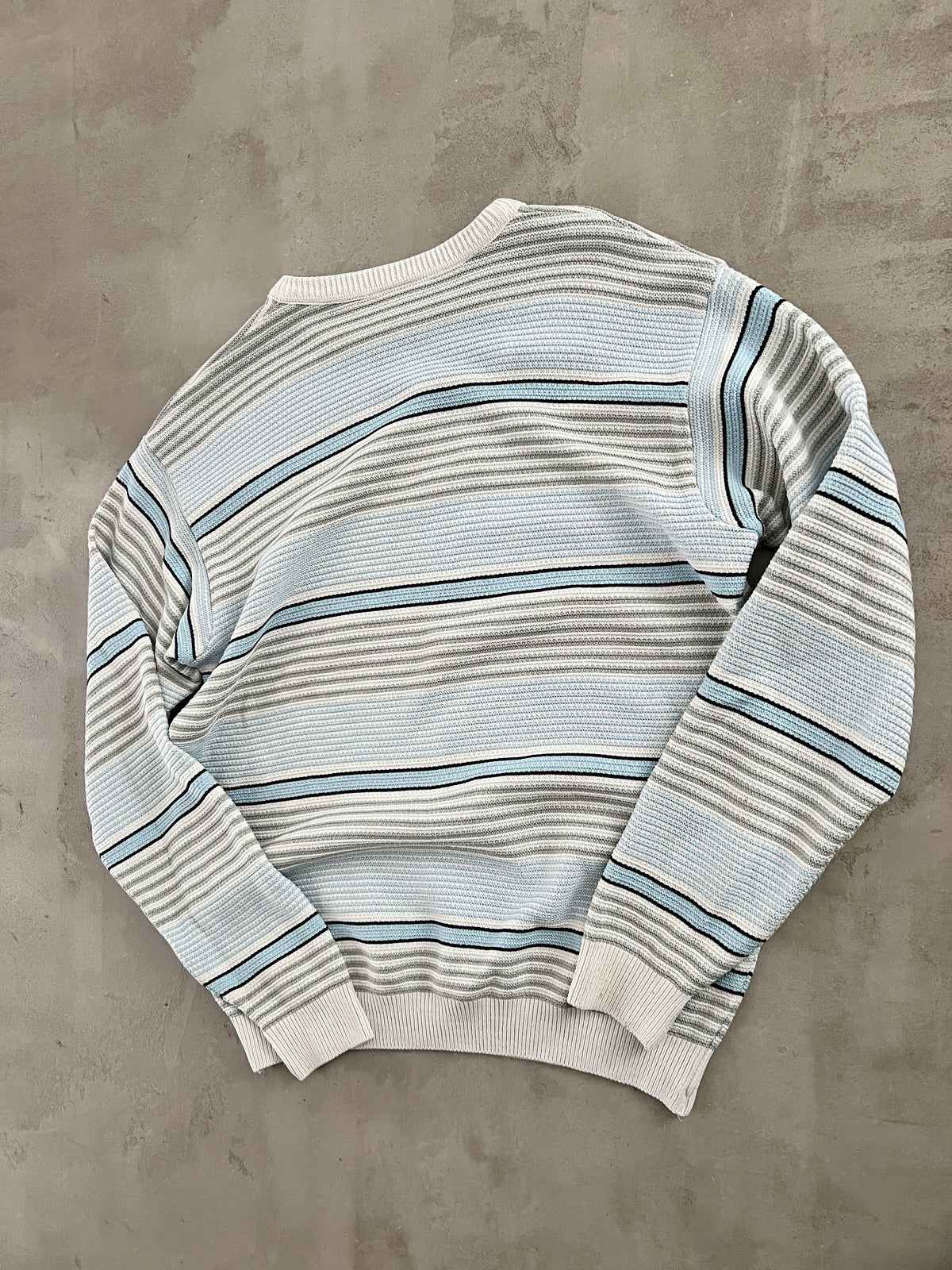 BABY BLUE LACOSTE KNIT - 2000S - S