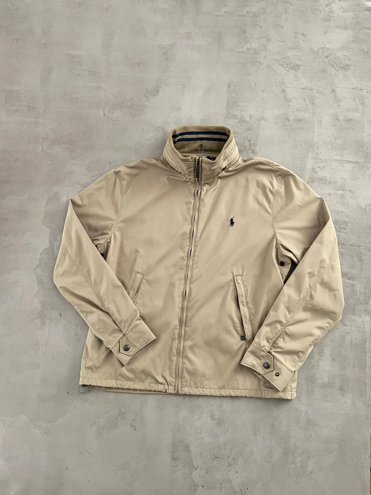 BEIGE RALPH LAUREN JACKET - 2000S - L/M
