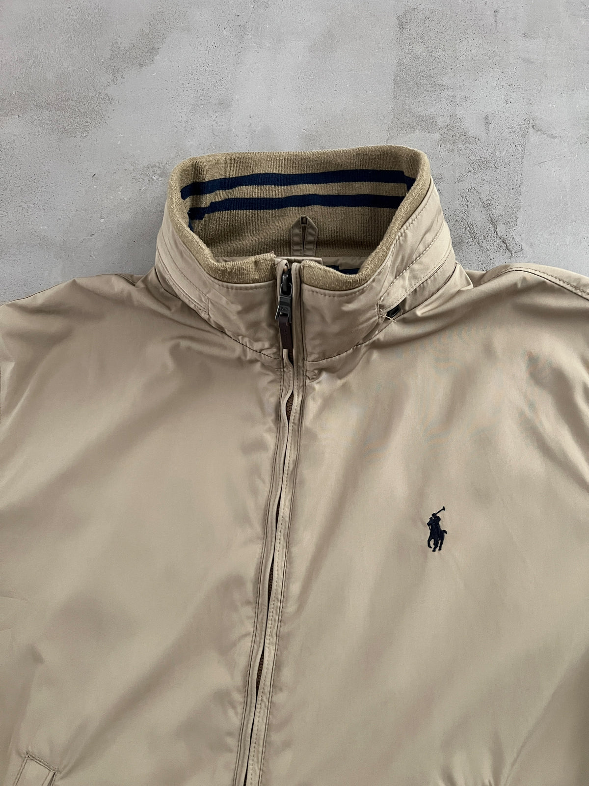 BEIGE RALPH LAUREN JACKET - 2000S - L/M