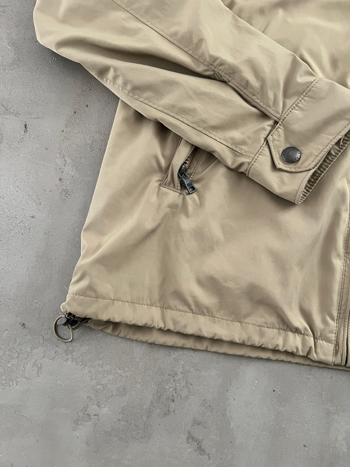 BEIGE RALPH LAUREN JACKET - 2000S - L/M
