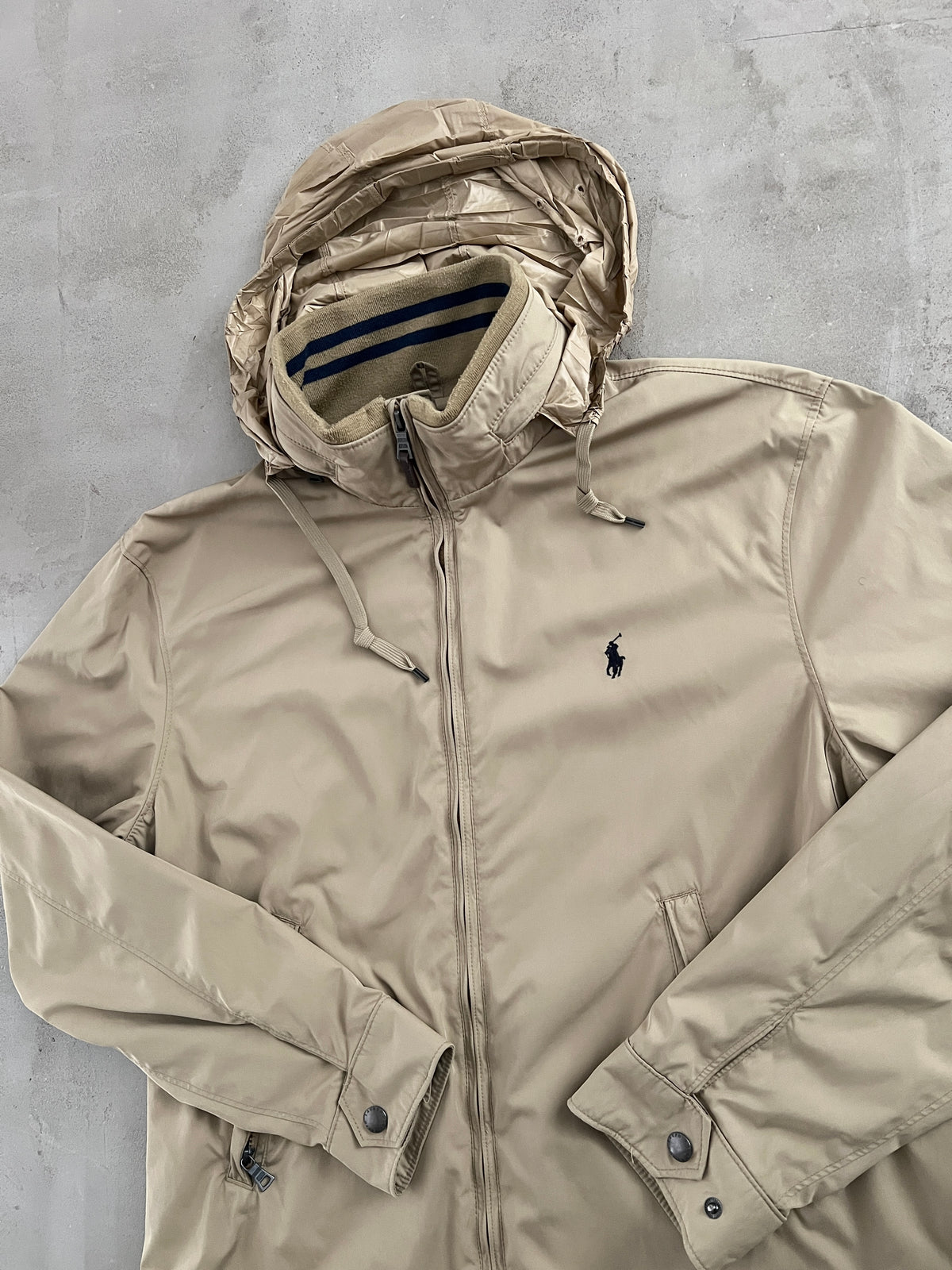BEIGE RALPH LAUREN JACKET - 2000S - L/M