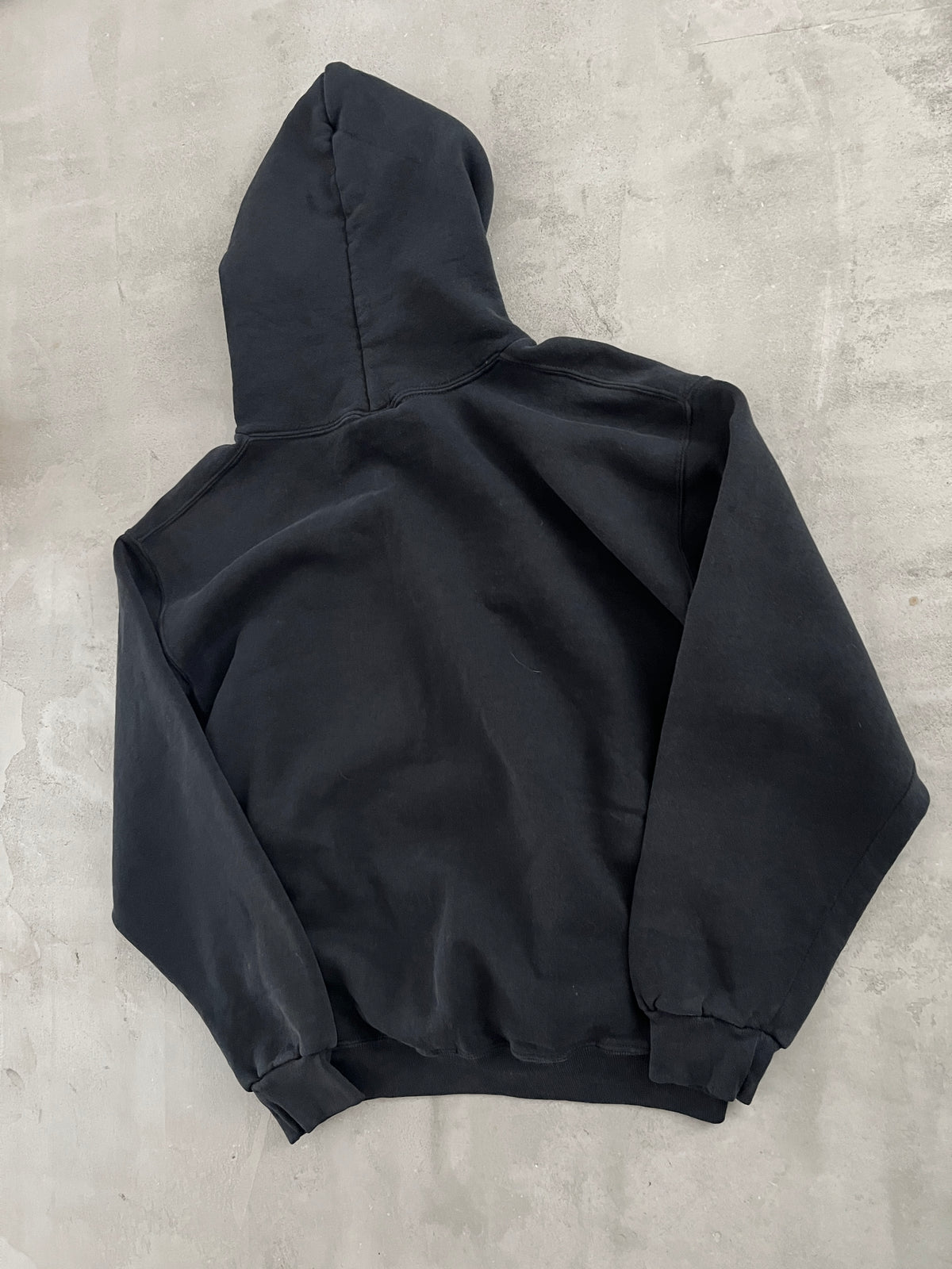BLACK USC RUSSELL HOODIE - 1990S - S