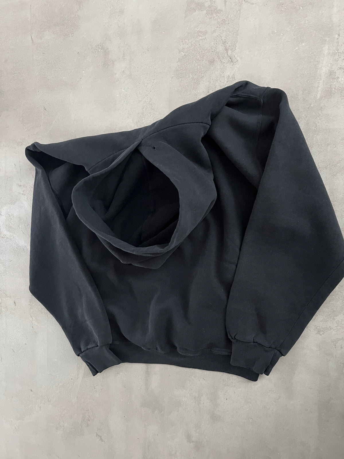 BLACK USC RUSSELL HOODIE - 1990S - S