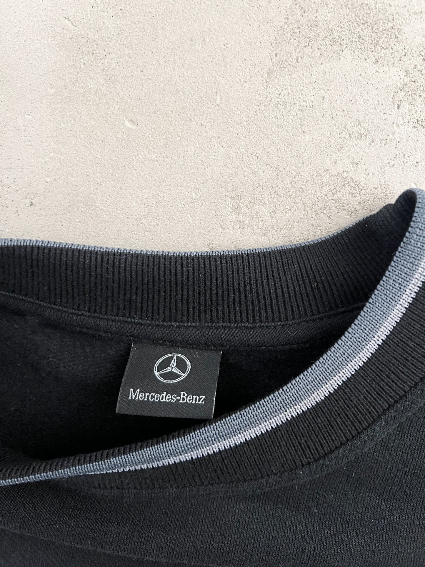 BLACK MERCEDES BENZ MCLAREN F1 SWEATER - 2000S - L