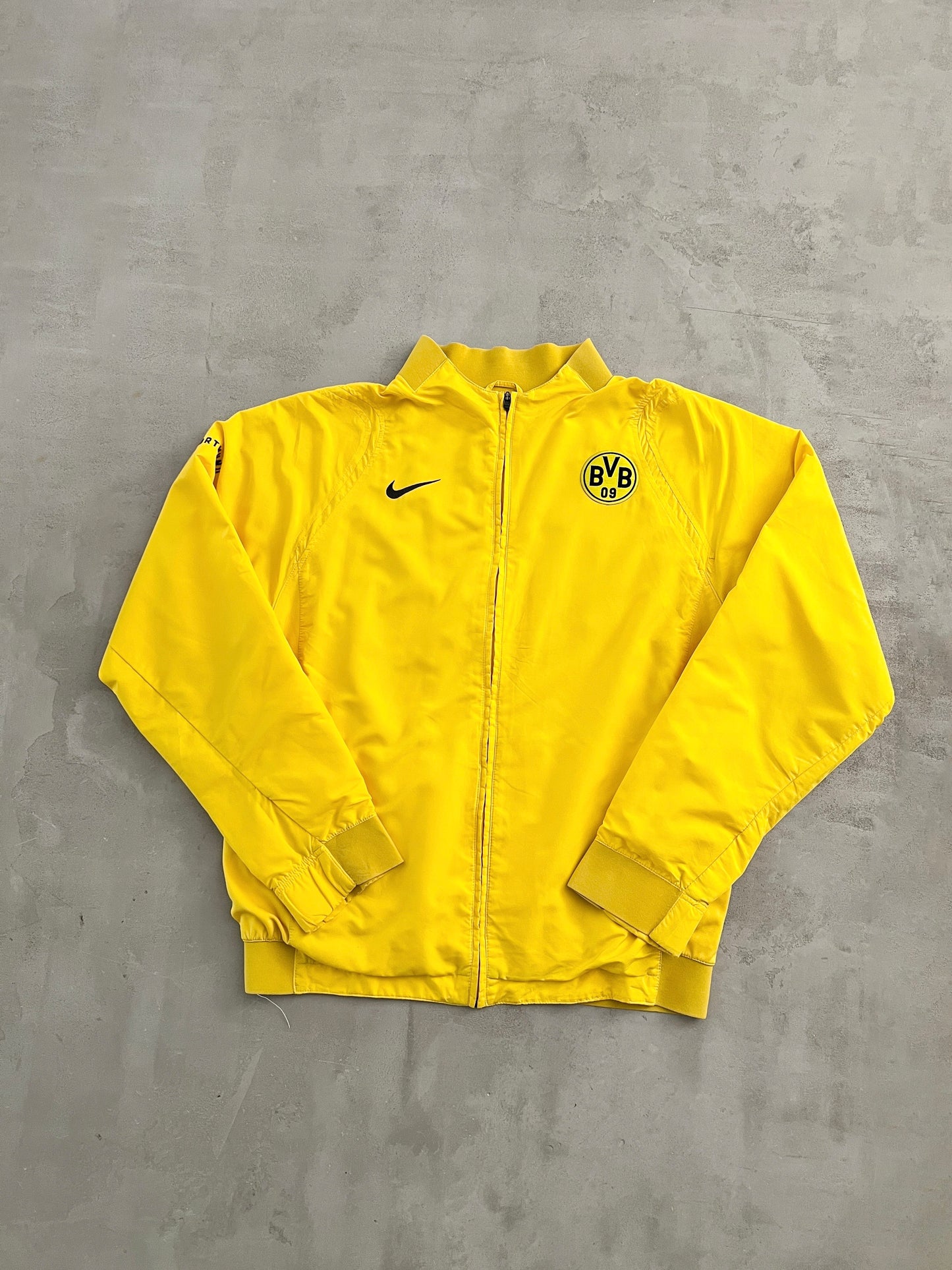 YELLOW BVB DORTMUND NIKE JACKET - 2000S - M/L