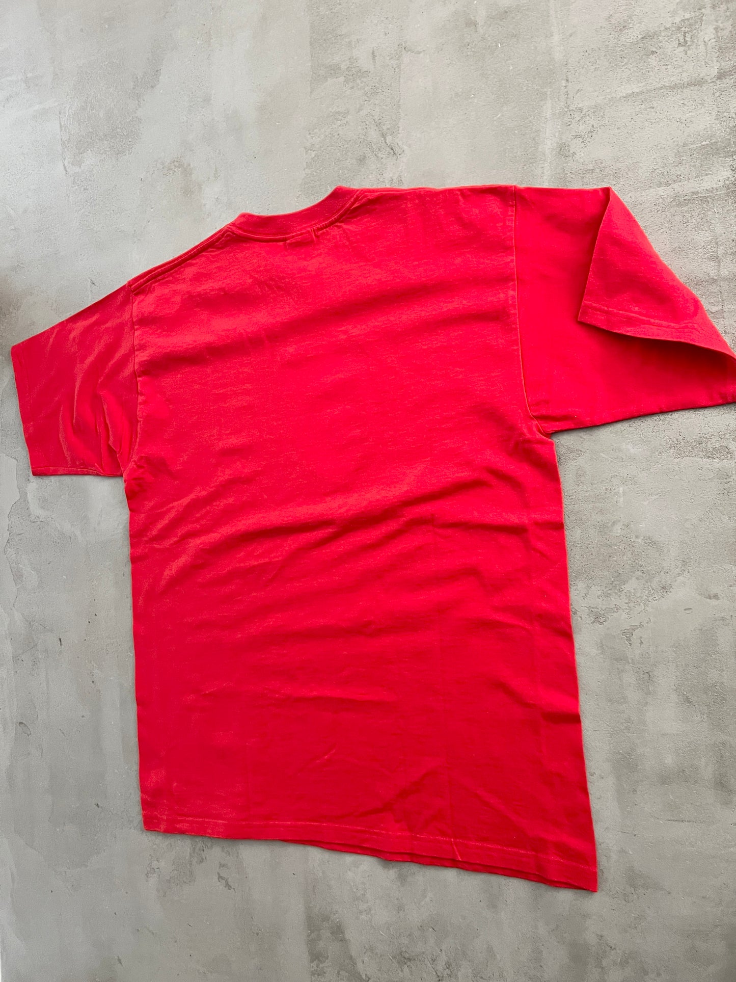 RED FERRARI TEE - 1990S - L