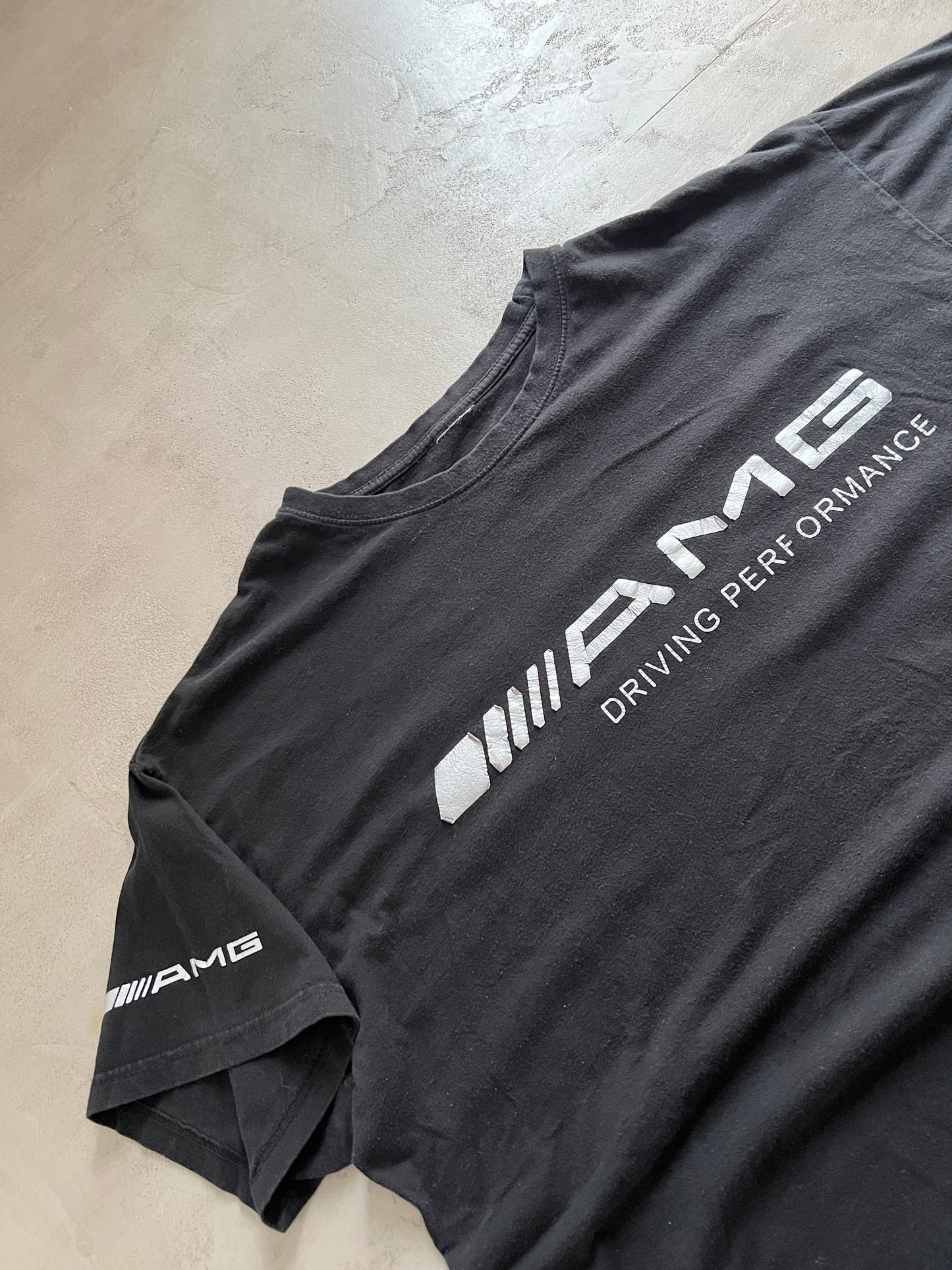 BLACK AMG MERCEDES BENZ TEE - 1990S - L
