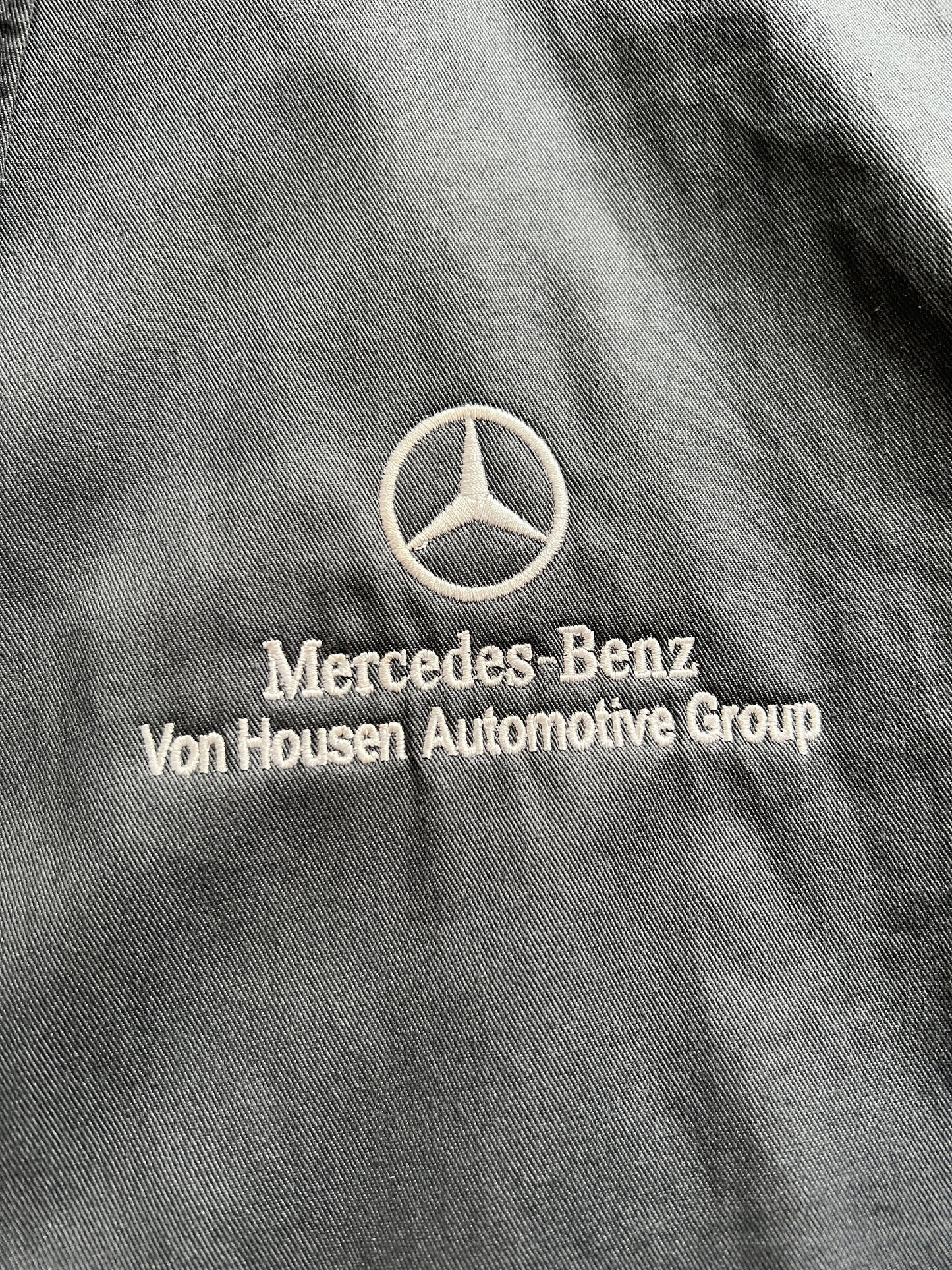 GREY MERCEDES BENZ JACKET - 2000S - L/XL