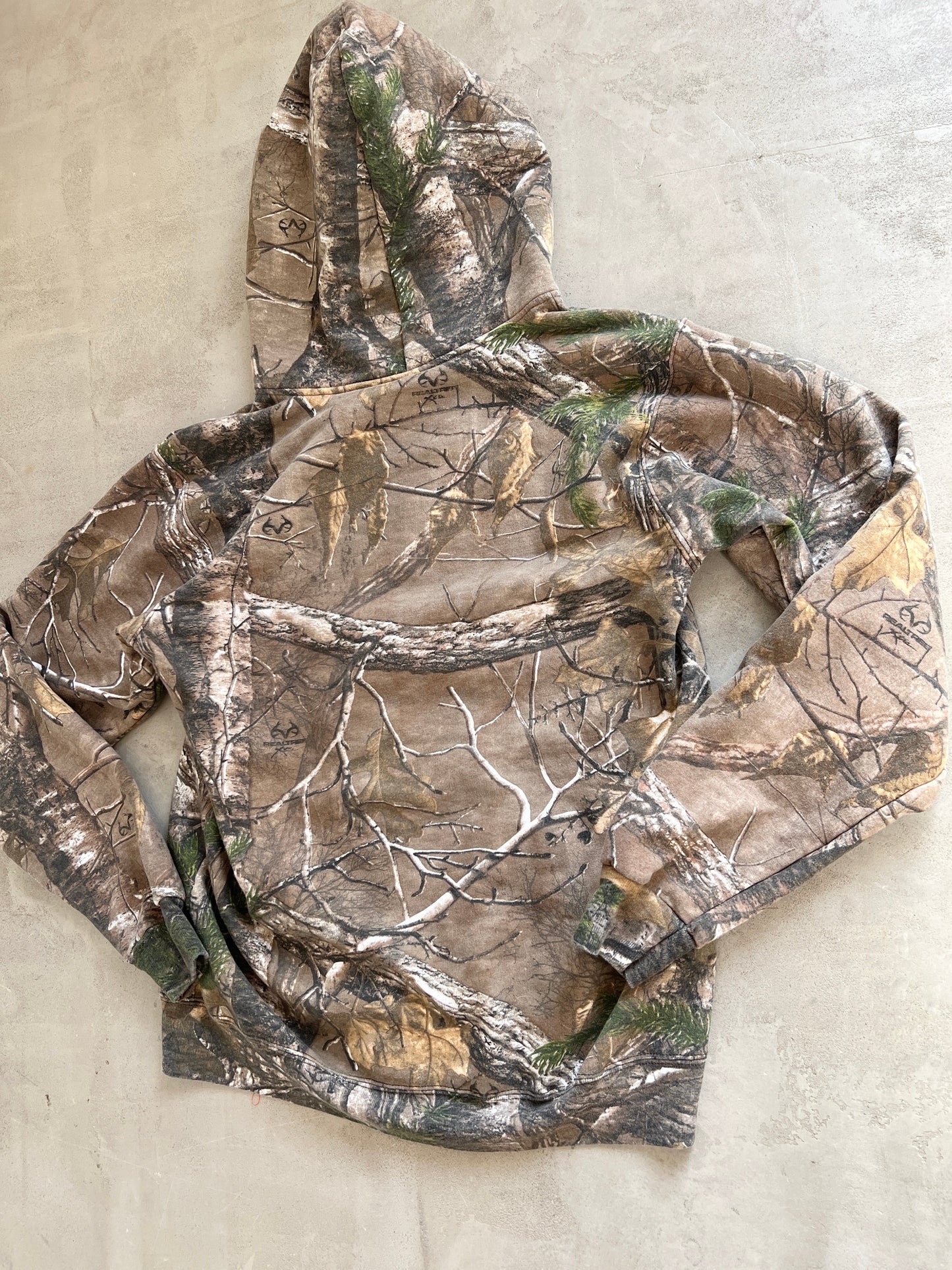 REALTREE RUSSELL ZIP UP HOODIE - 2000S - L