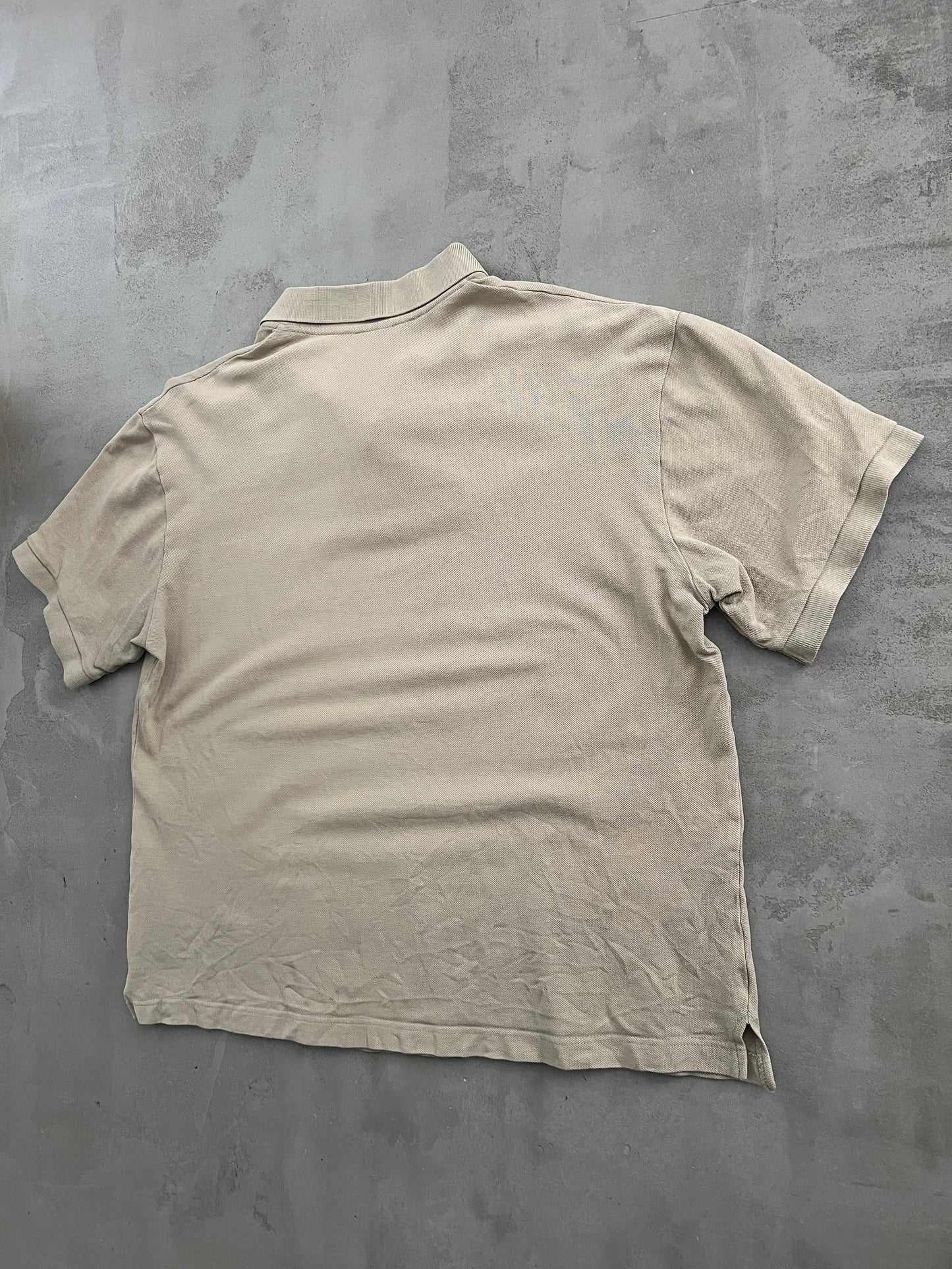 BEIGE BOSE PROMO POLO - 2000S - M