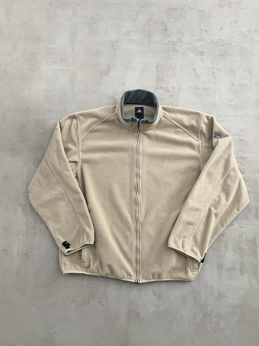 BEIGE NIKE ACG FLEECE - 2000S - XL