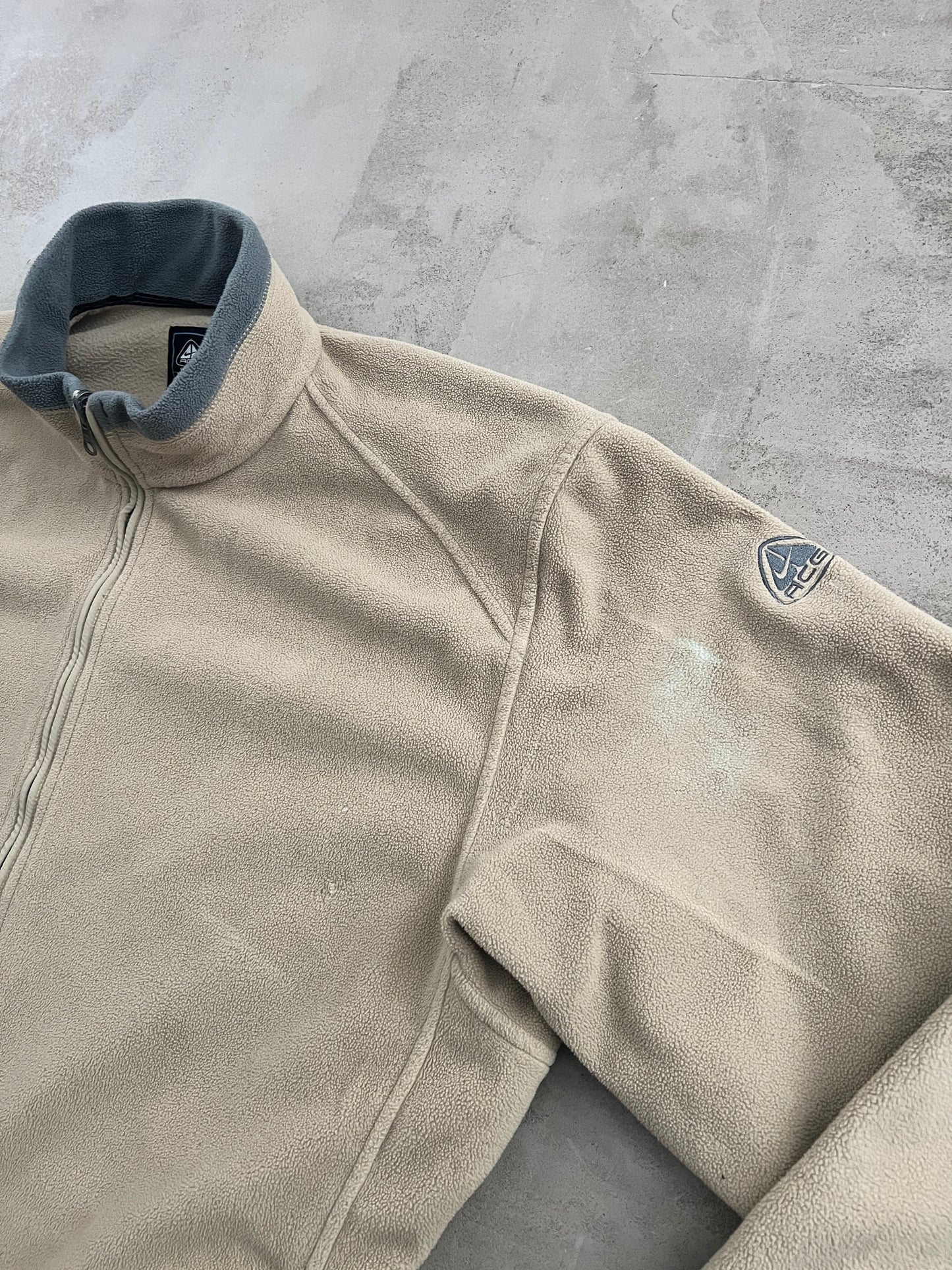 BEIGE NIKE ACG FLEECE - 2000S - XL