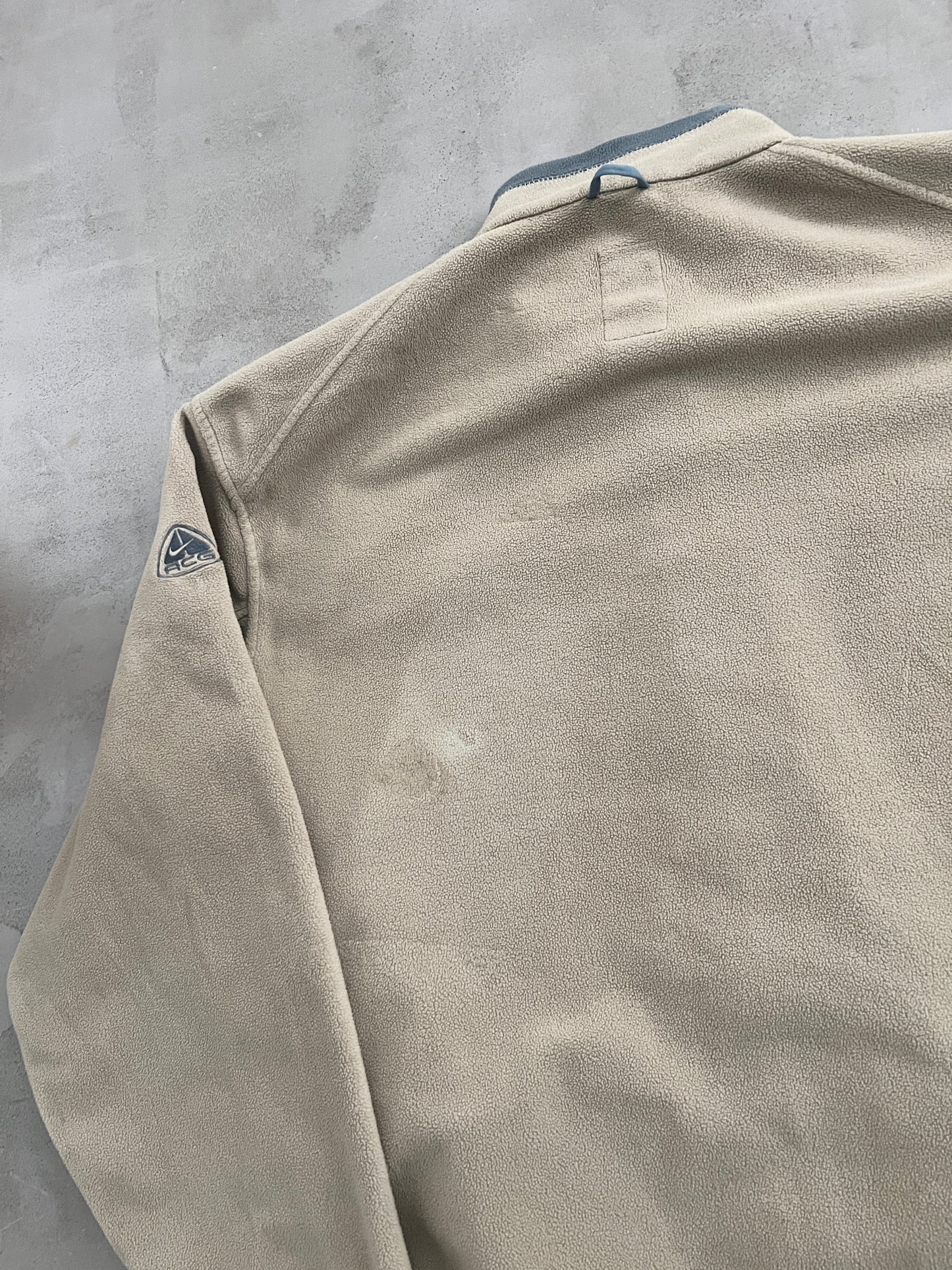 BEIGE NIKE ACG FLEECE - 2000S - XL