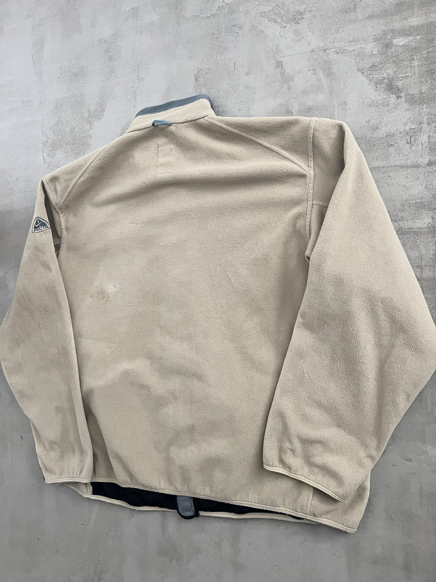 BEIGE NIKE ACG FLEECE - 2000S - XL