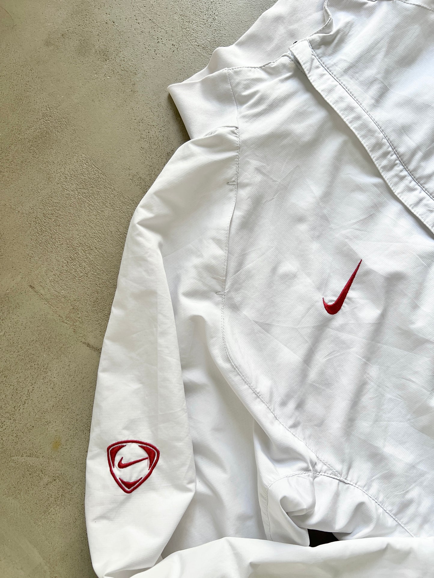 WHITE PORTUGAL NIKE TRACK JACKET - 2000S - M