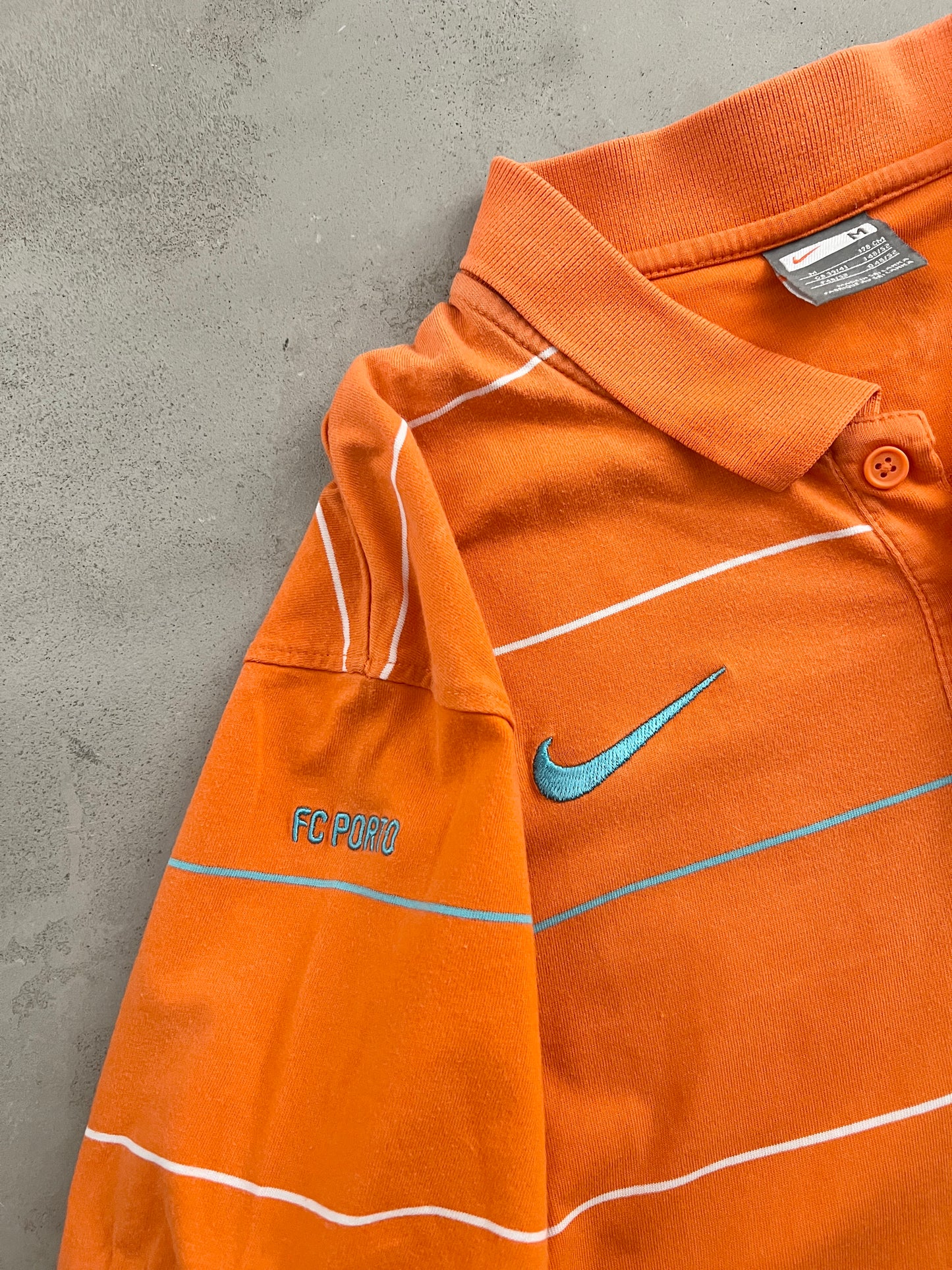 ORANGE FC PORTO NIKE POLO - 2000S - S