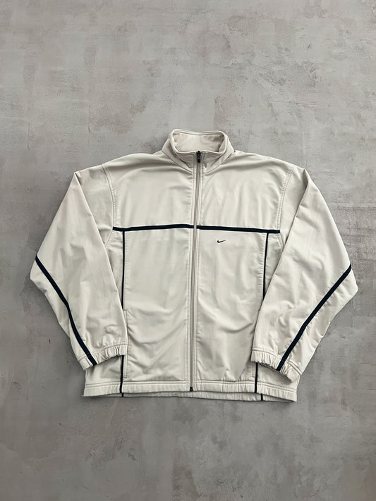 CREME NIKE TRACK JACKET - 2000S - L