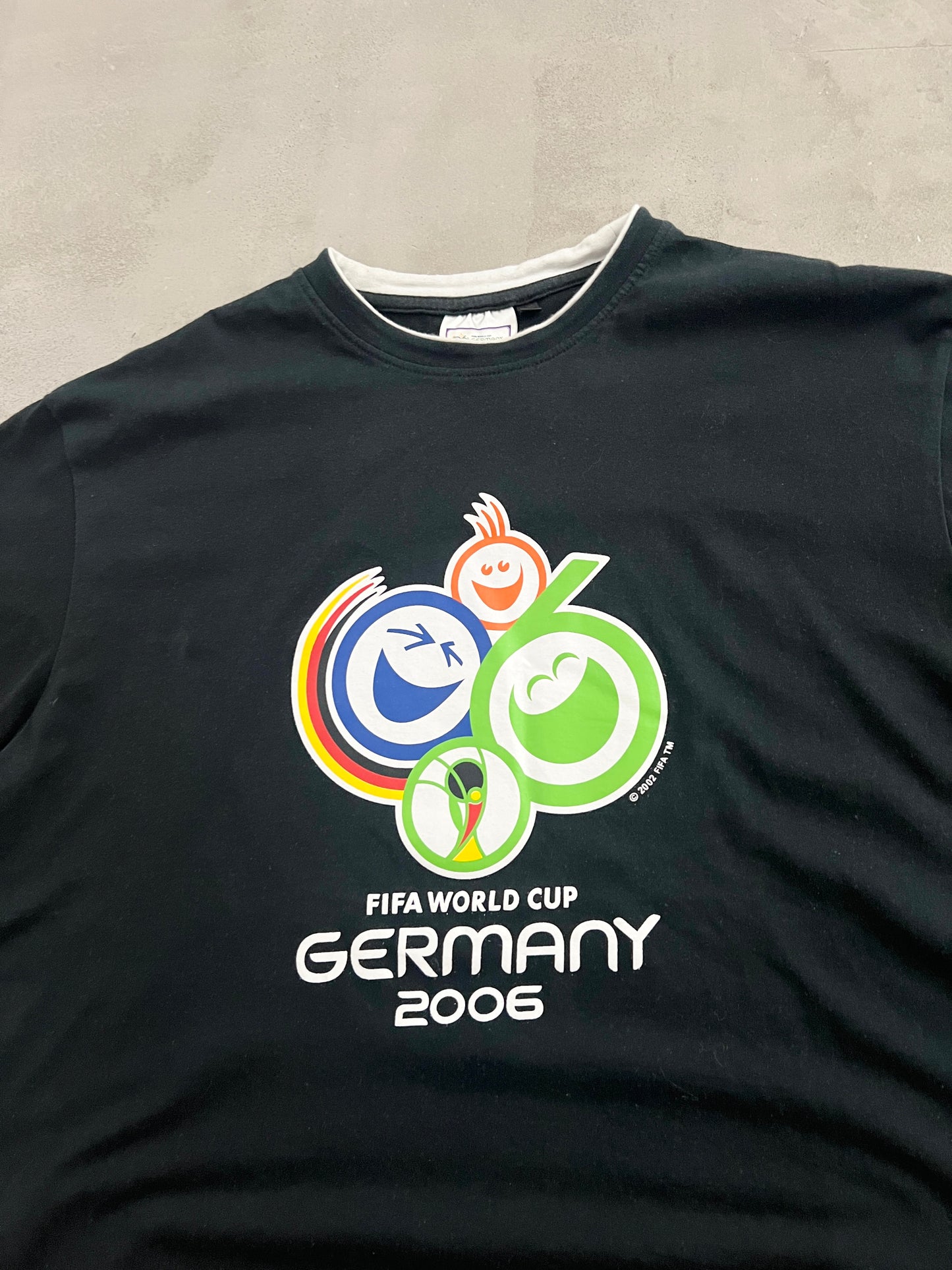 BLACK GERMANY WORLD CUP TEE - 2006 - L