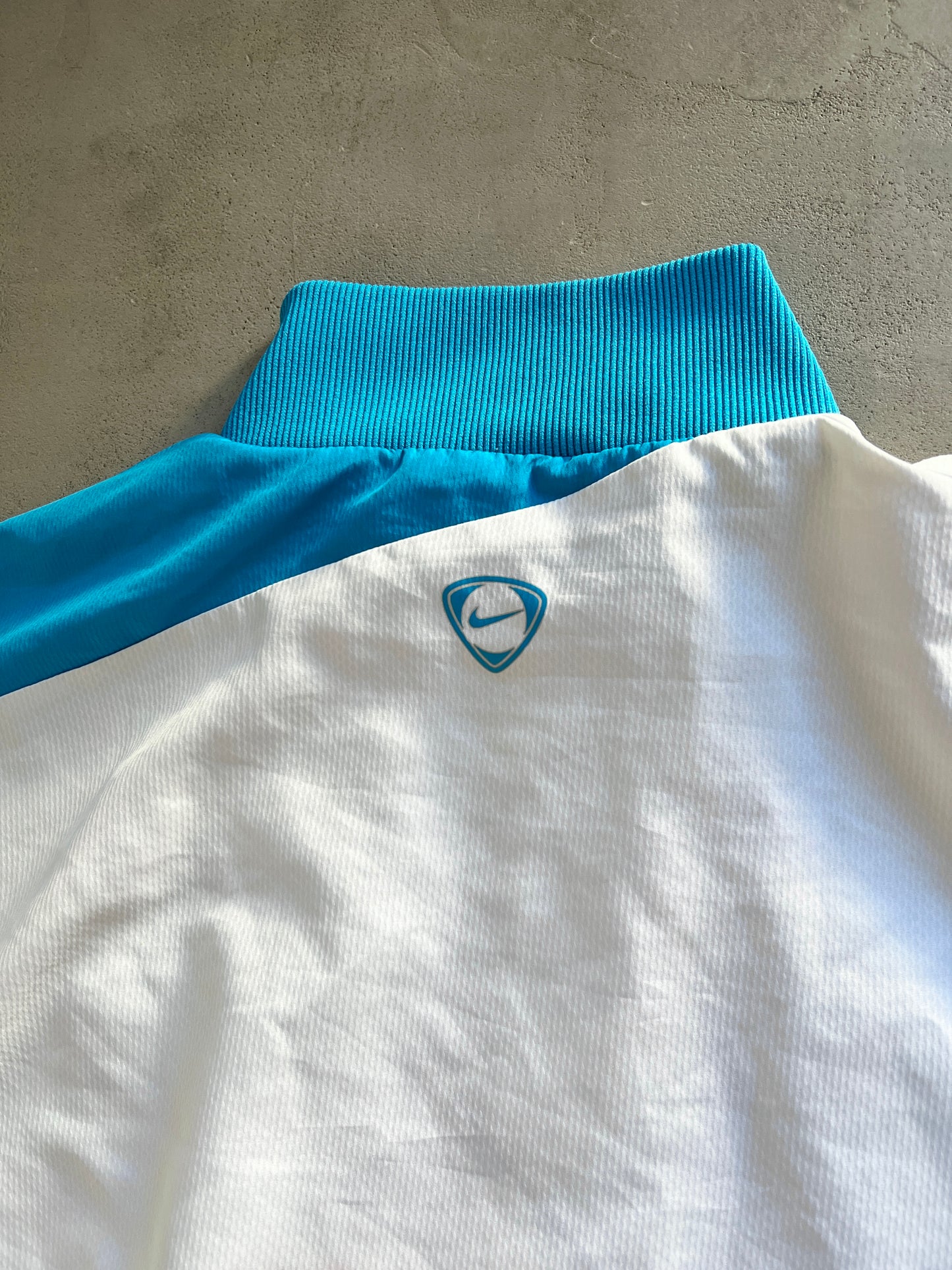 WHITE/BABY BLUE INTER MILAN TRACK JACKET - 2000S - L