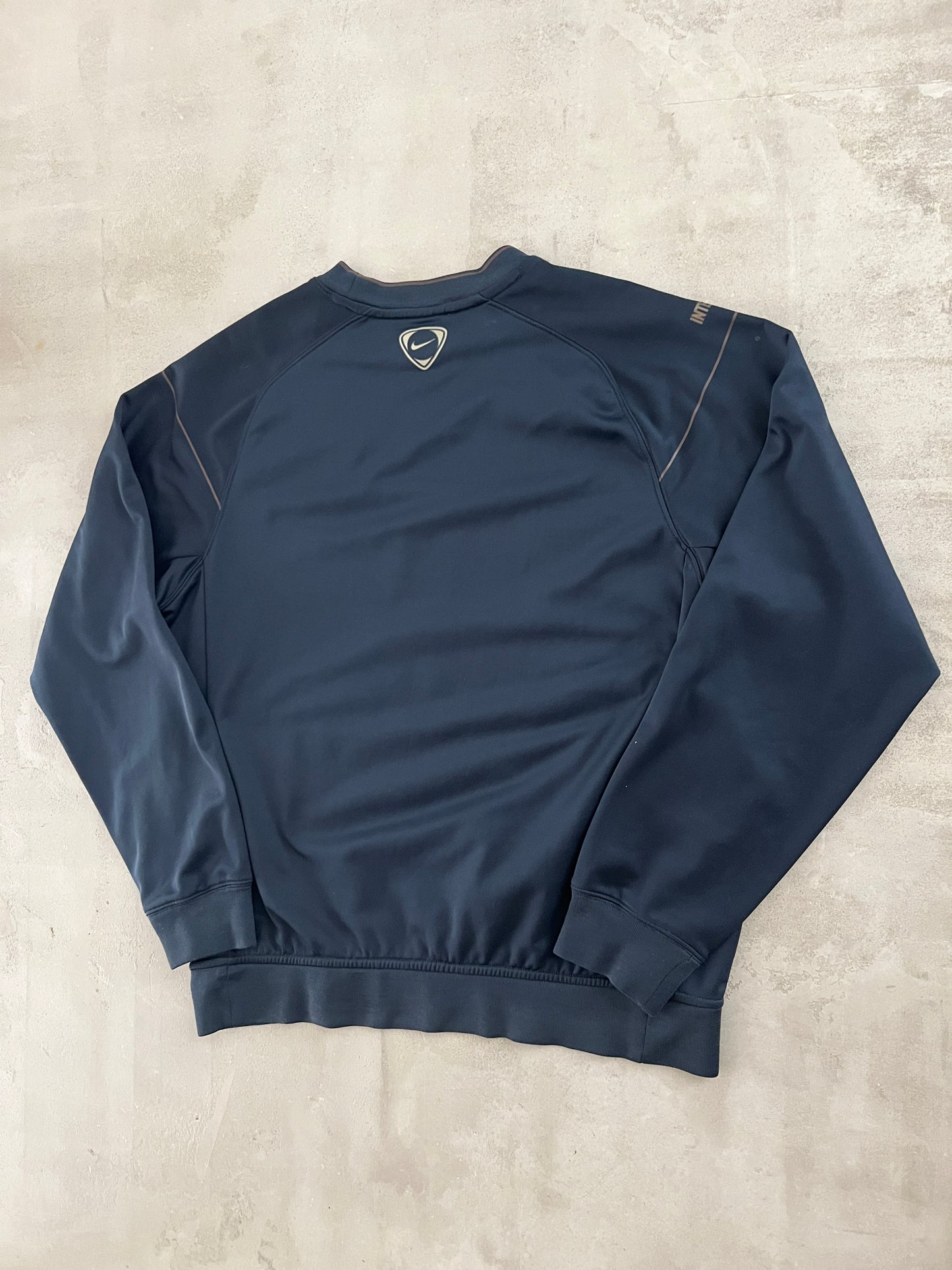 NAVY INTER MILAN NIKE SWEATER - 2000S - M