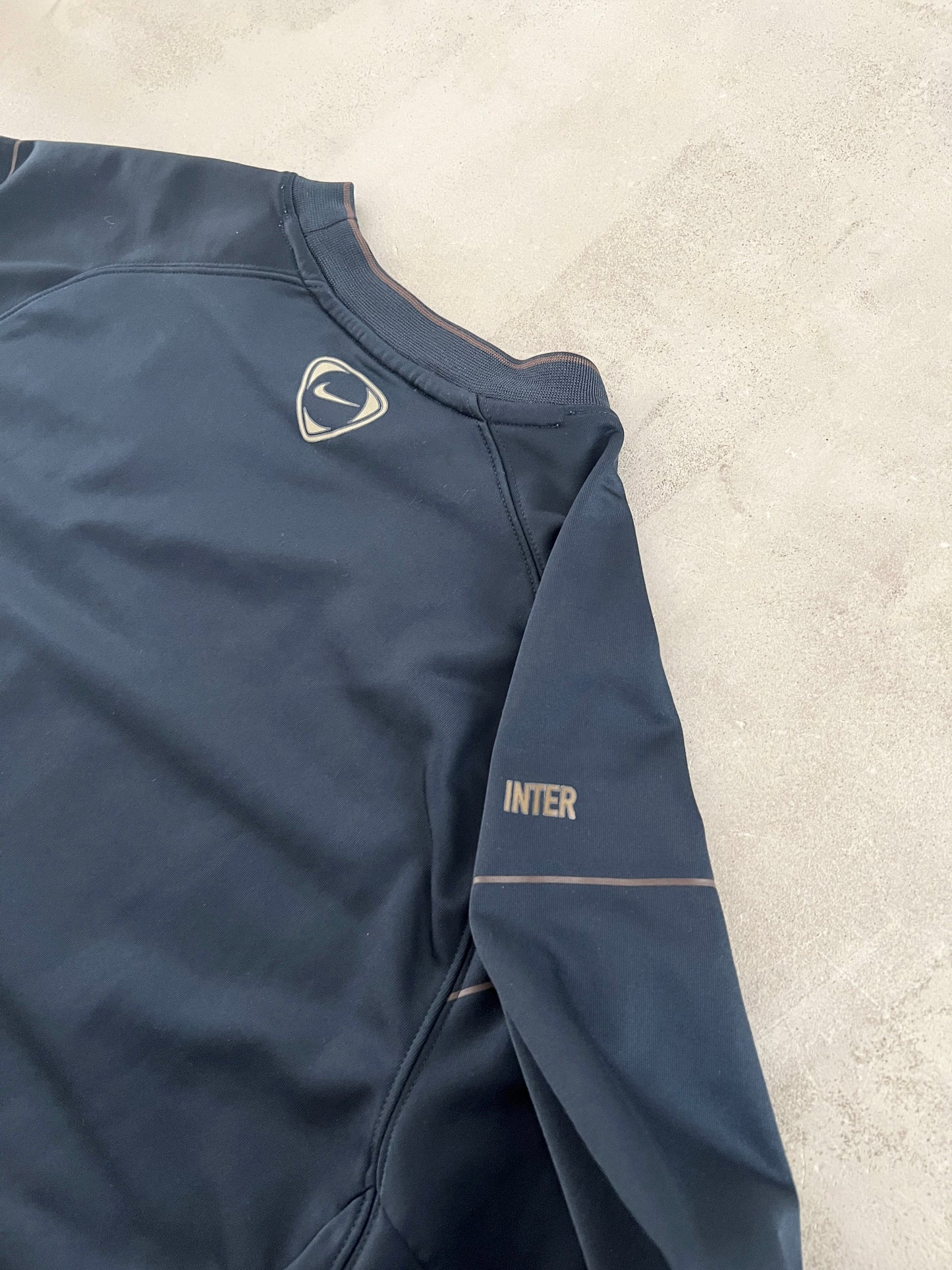 NAVY INTER MILAN NIKE SWEATER - 2000S - M