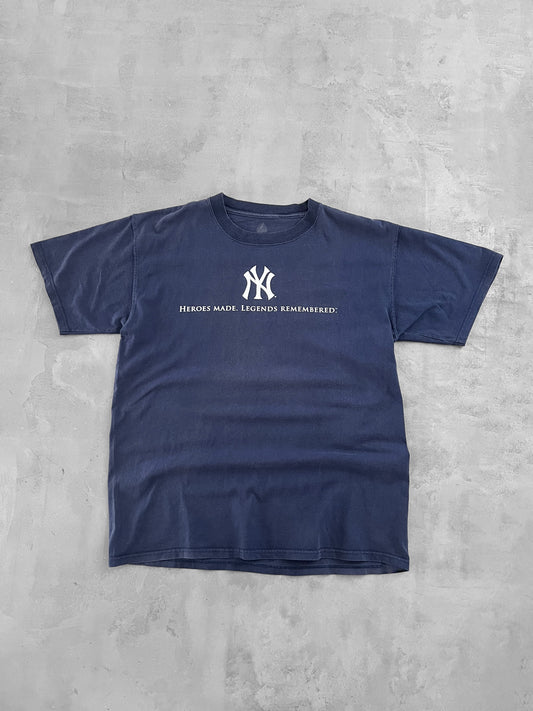 NAVY YANKEES CHAMPIONSHIP TEE - 2000 - XL