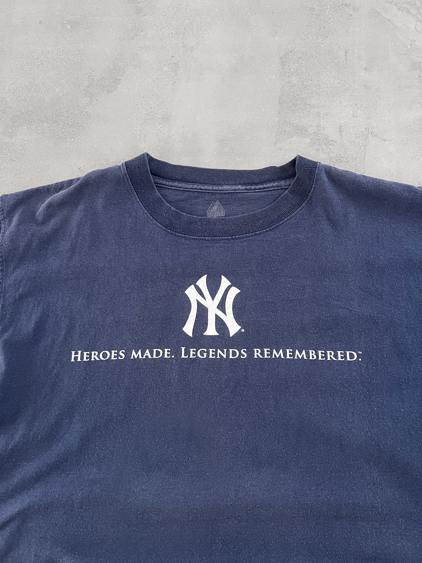 NAVY YANKEES CHAMPIONSHIP TEE - 2000 - XL