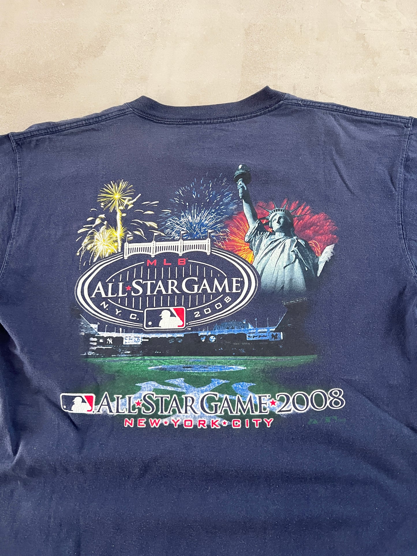 NAVY YANKEES CHAMPIONSHIP TEE - 2000 - XL