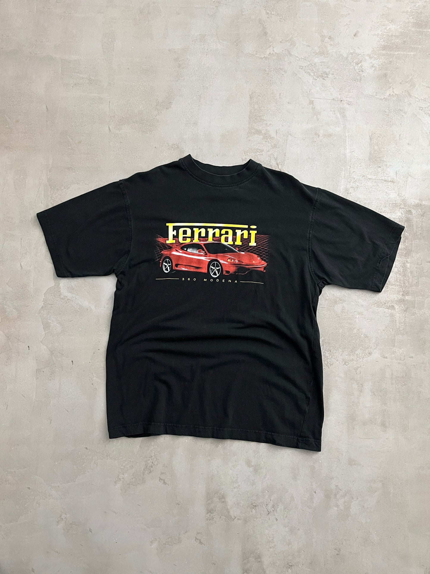 BLACK FERRARI 360 MODENA TEE - 1999 - XL/L