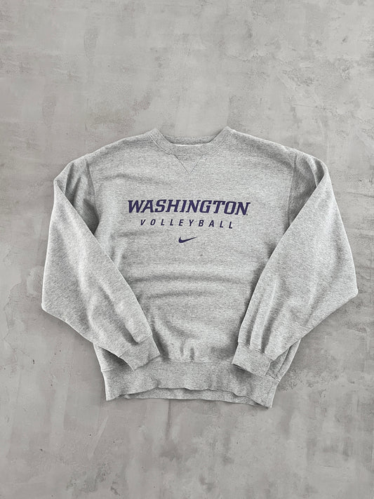 GREY WASHINGTON STATE NIKE SWEATER - 2000S - L