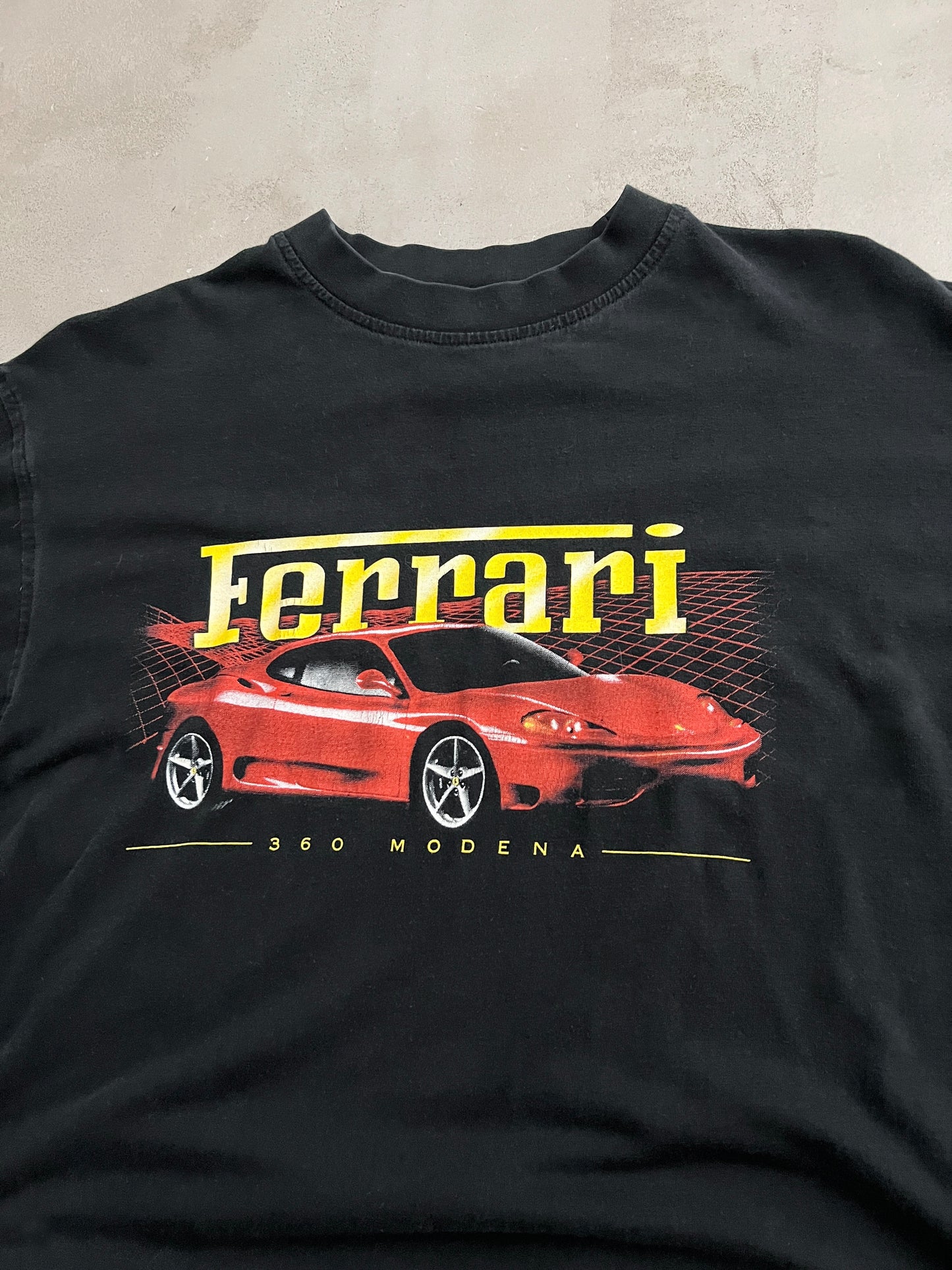 BLACK FERRARI 360 MODENA TEE - 1999 - XL/L