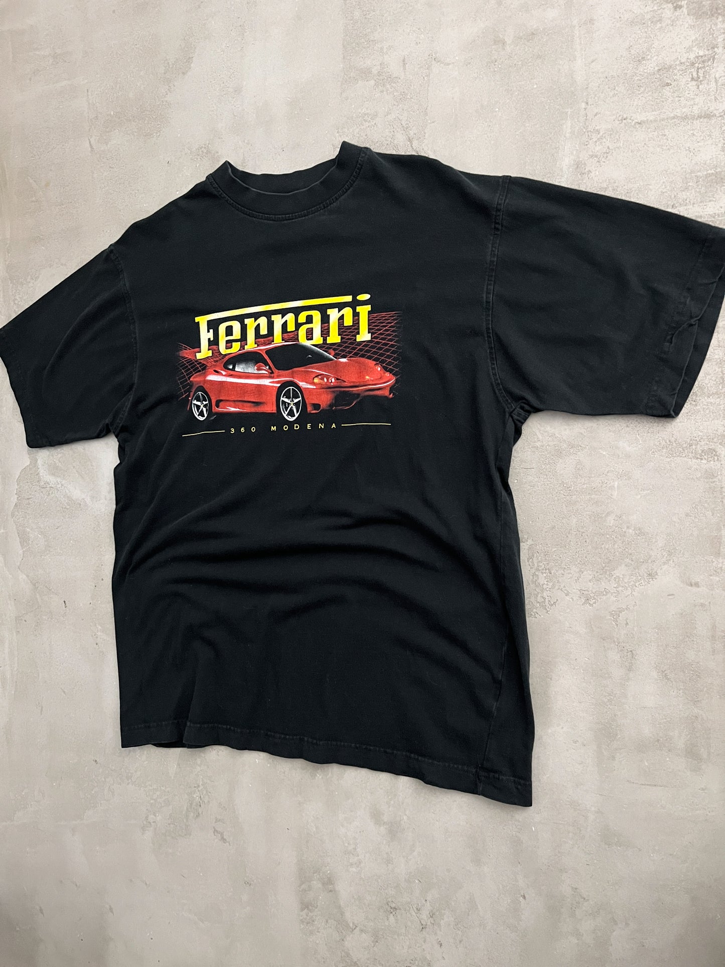 BLACK FERRARI 360 MODENA TEE - 1999 - XL/L