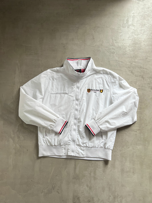 WHITE PORSCHE FRANCE JACKET - 2000S - XL
