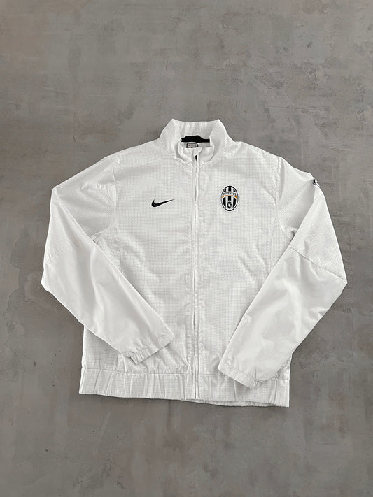 WHITE JUVENTUS NIKE JACKET - 2000S - L