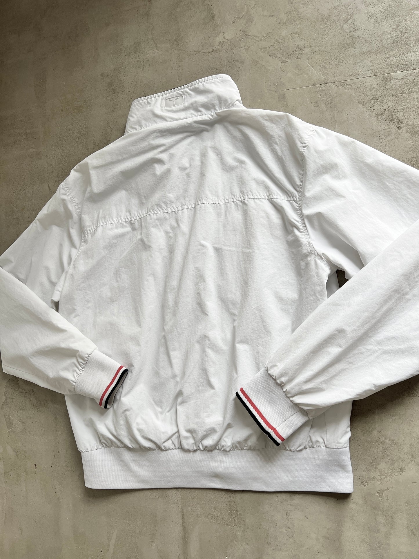 WHITE PORSCHE FRANCE JACKET - 2000S - XL
