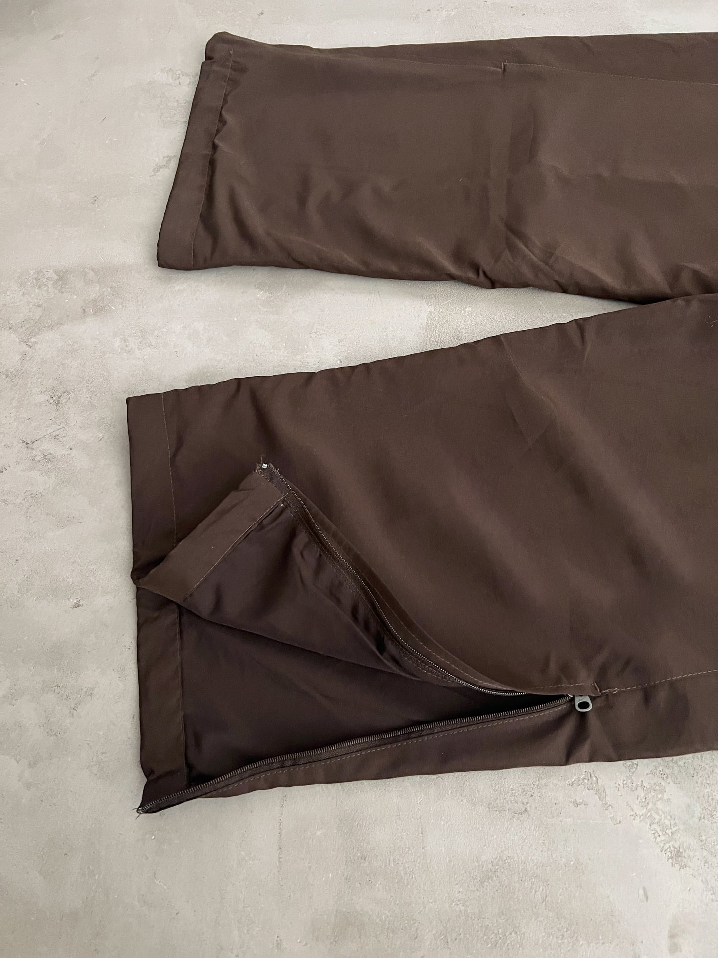 MOCHA FC BARCELONA NIKE TRACK PANTS - 2000S - L/XL
