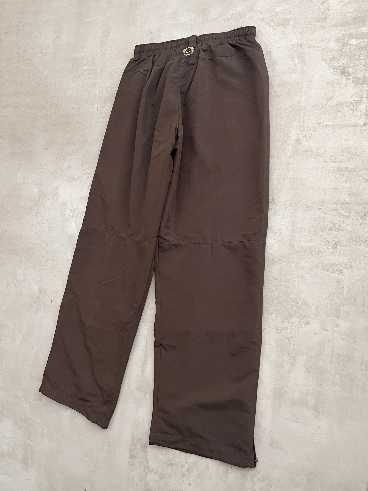 MOCHA FC BARCELONA NIKE TRACK PANTS - 2000S - L/XL