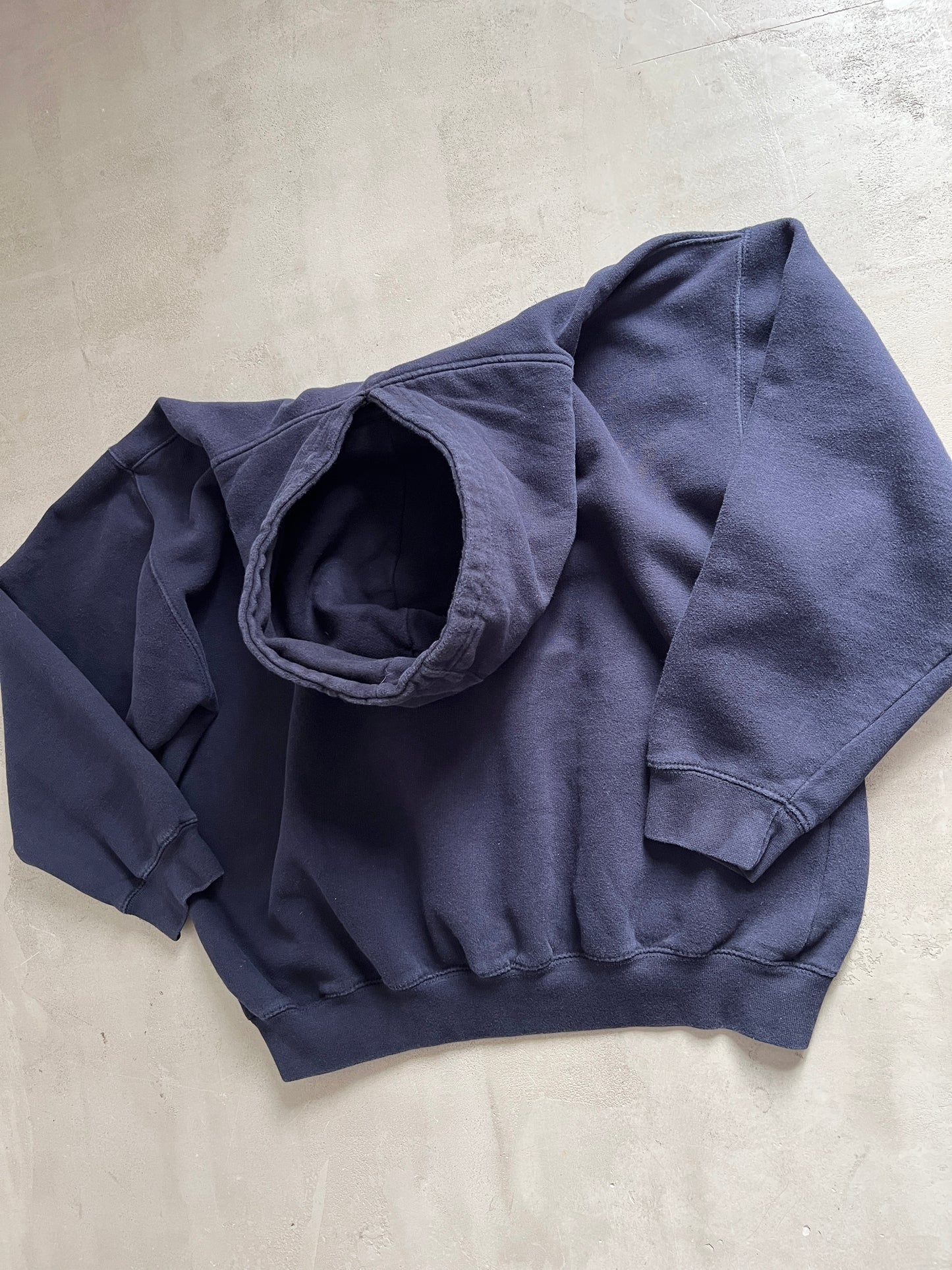 NAVY VOLKSWAGEN HOODIE - 1990S - M