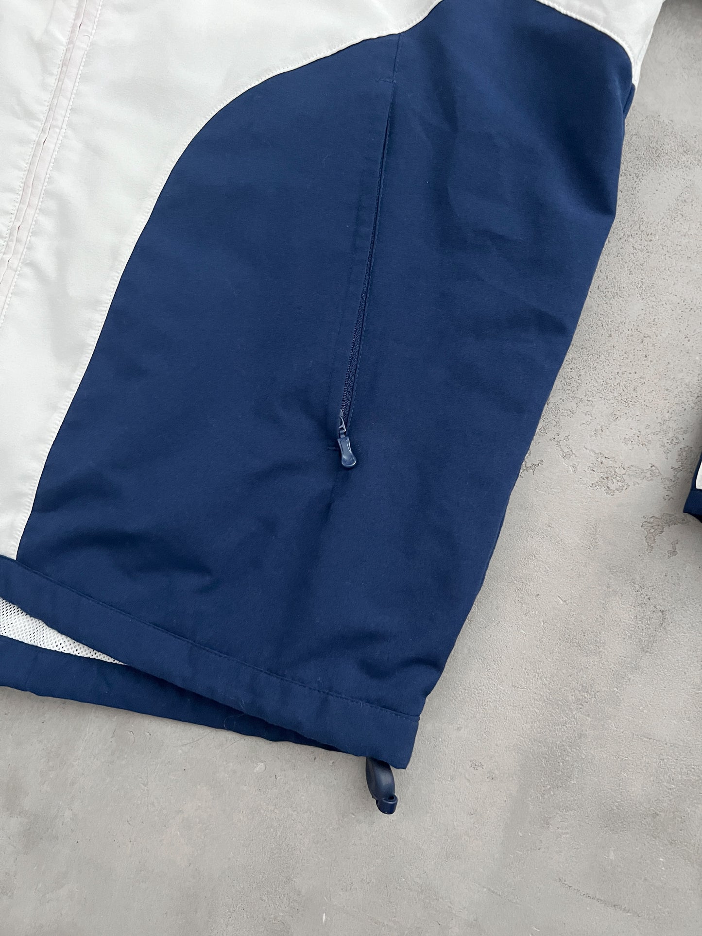 WHITE FRANCE TRACK JACKET - 2000S - XL/L
