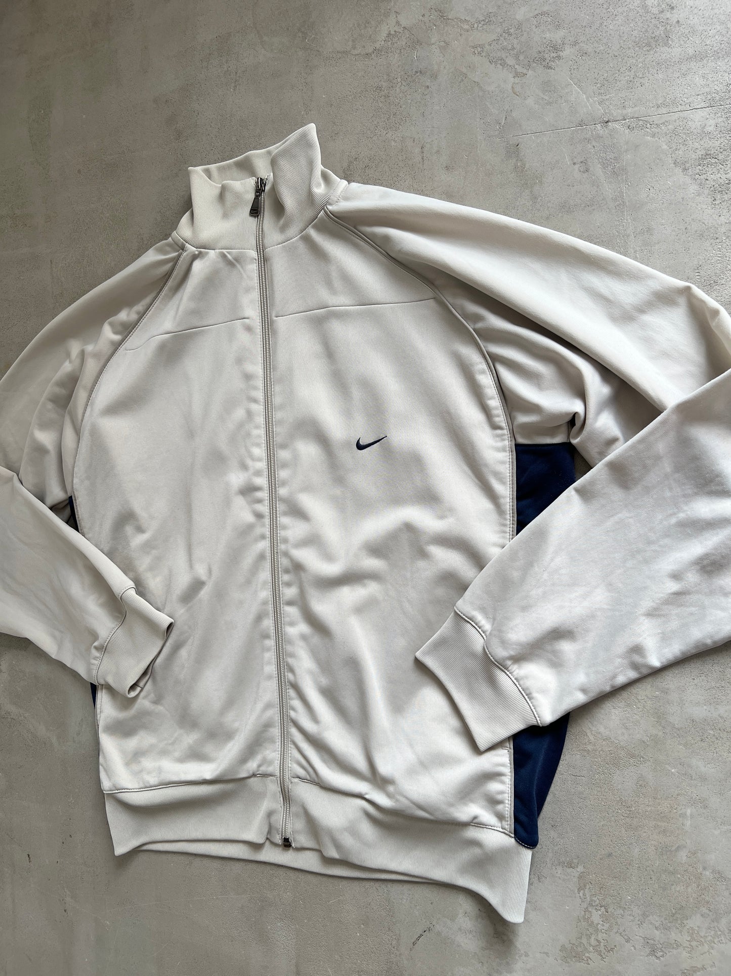 CREME NIKE TRACK JACKET - 2000S - L