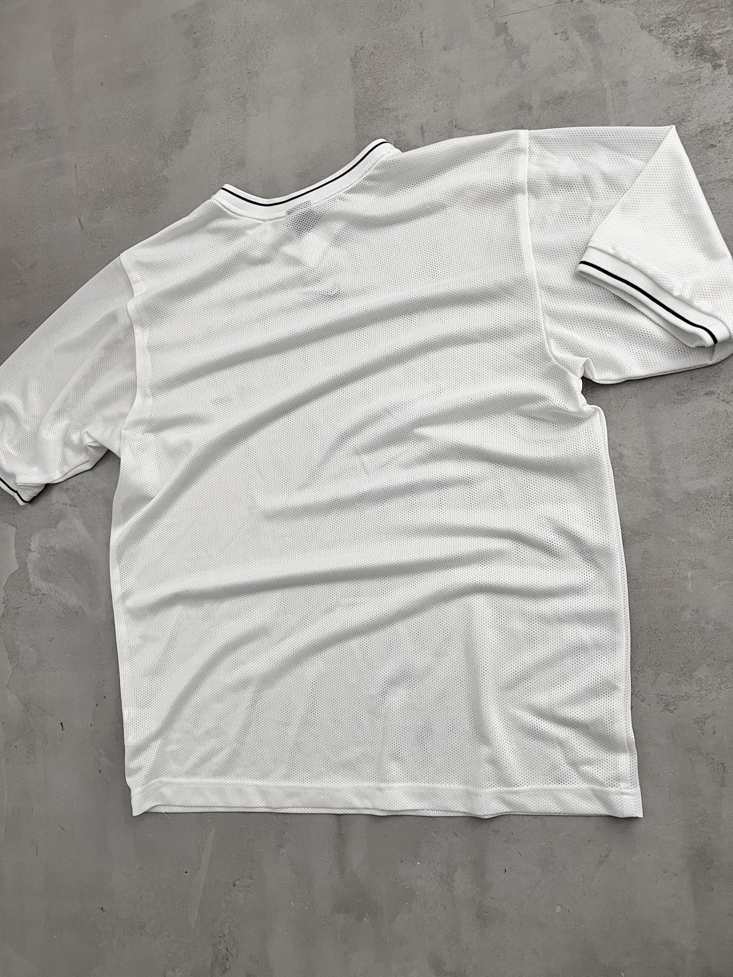 WHITE NIKE JERSEY - 1990S - XL/XXL
