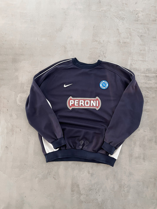 NAVY SSC NAPOLI NIKE SWEATER - 1999 - M