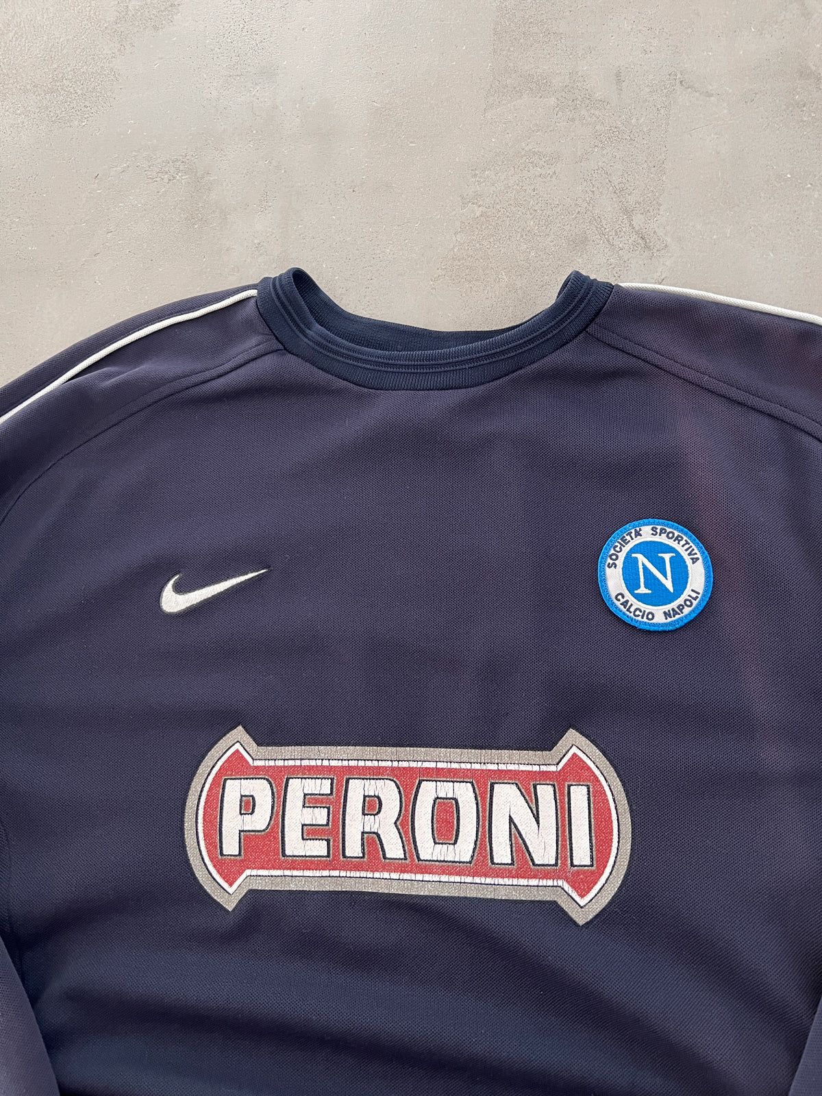 NAVY SSC NAPOLI NIKE SWEATER - 1999 - M