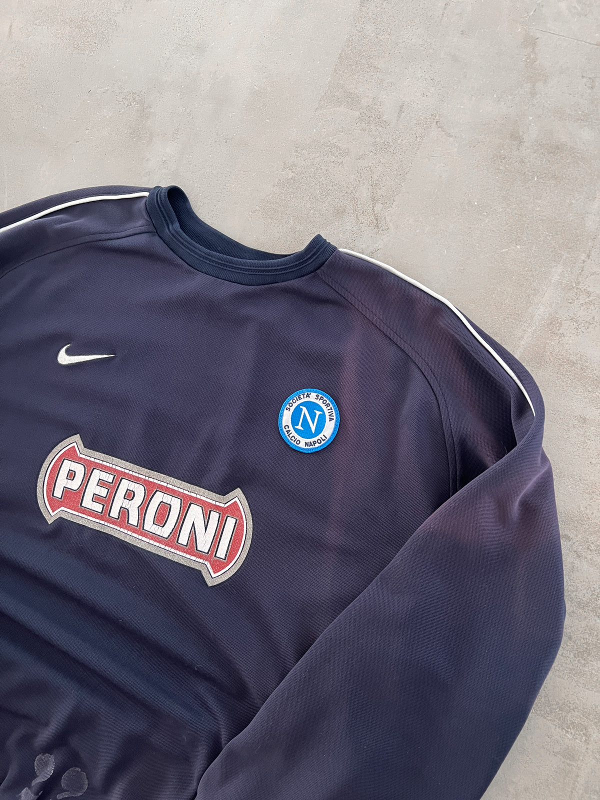 NAVY SSC NAPOLI NIKE SWEATER - 1999 - M