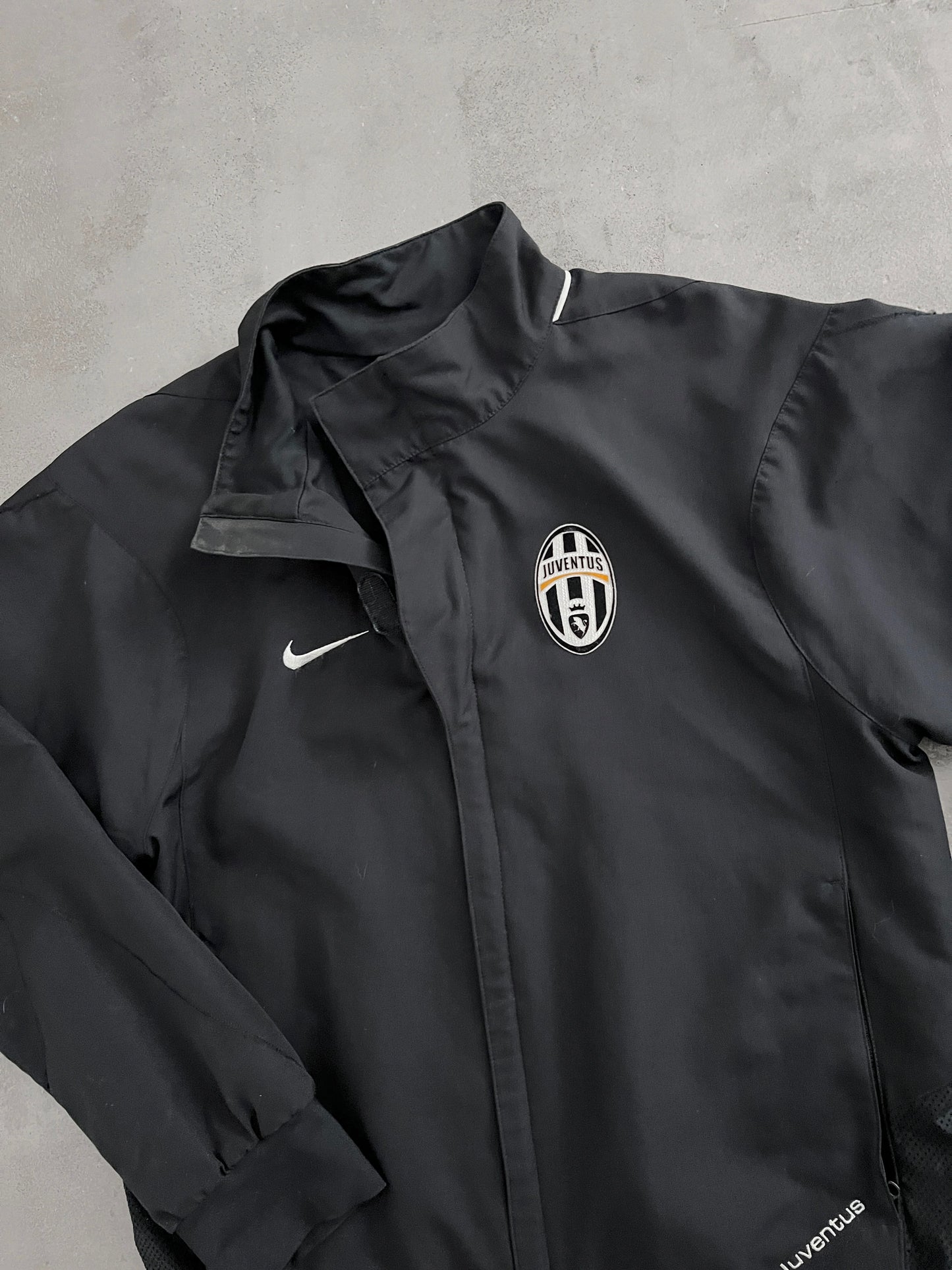 BLACK JUVENTUS NIKE JACKET - 2000S - S