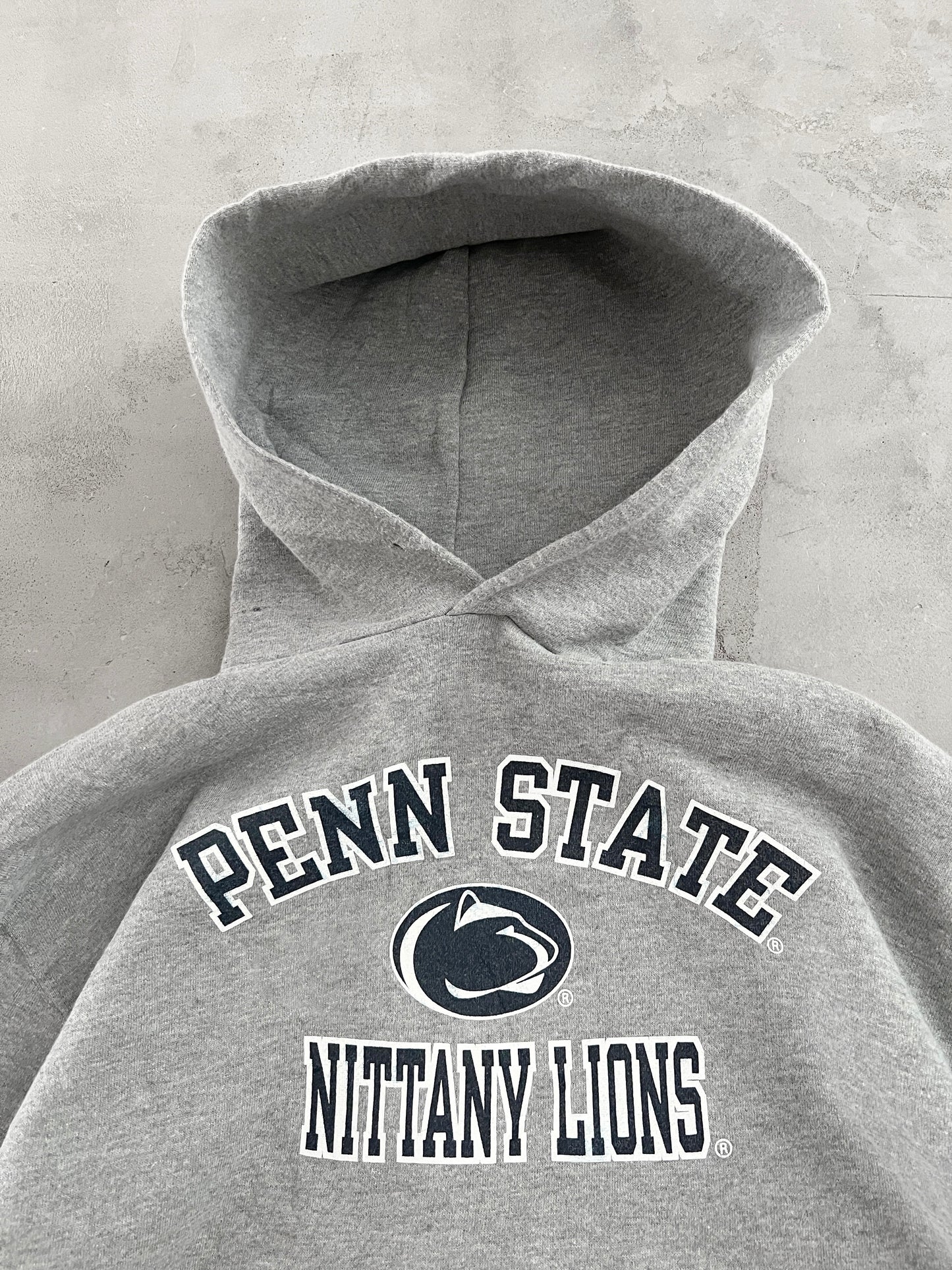 GREY RUSSELL PENN STATE HOODIE - 2000S - L