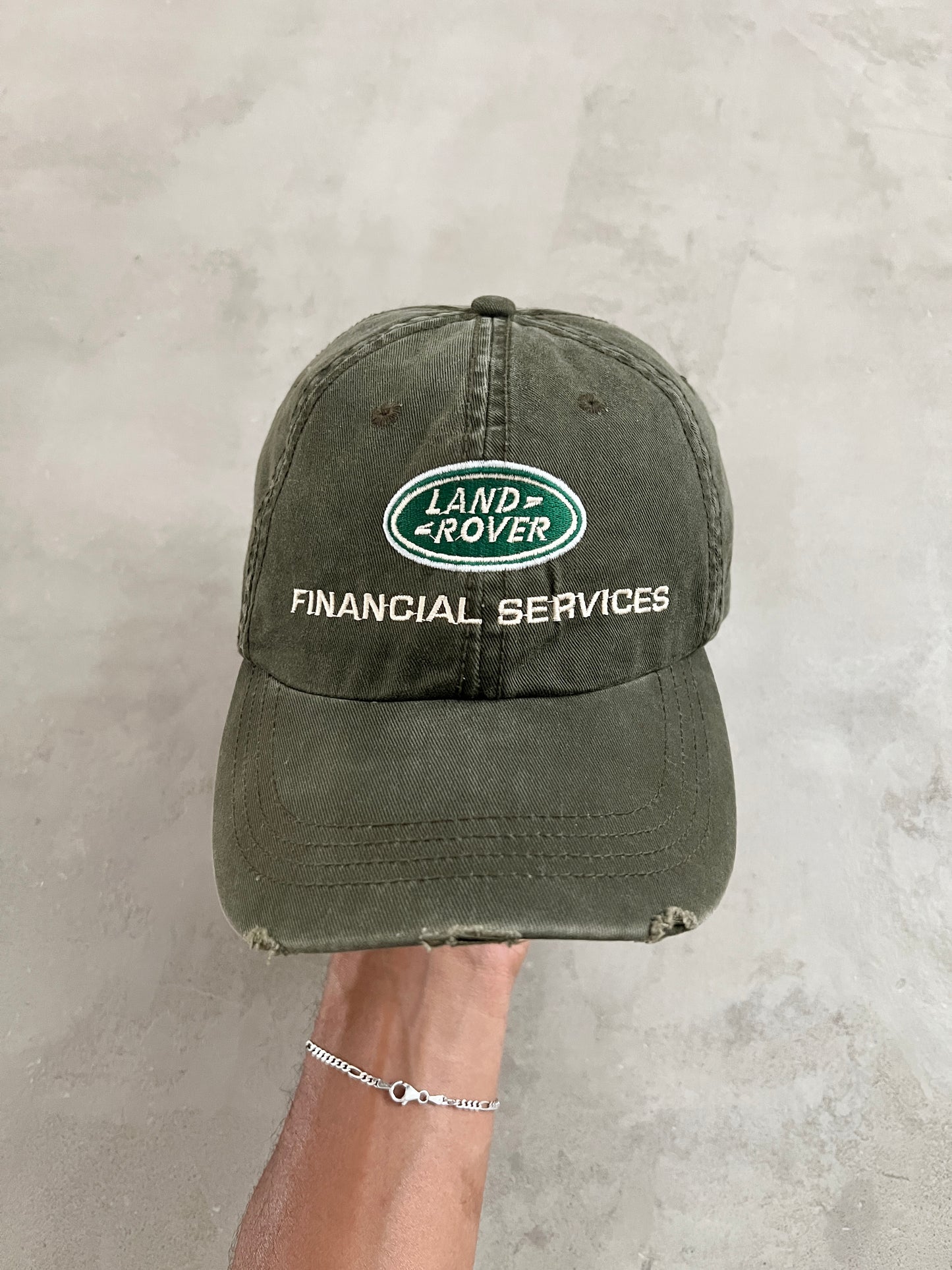 KHAKI LAND ROVER CAP - 2000S