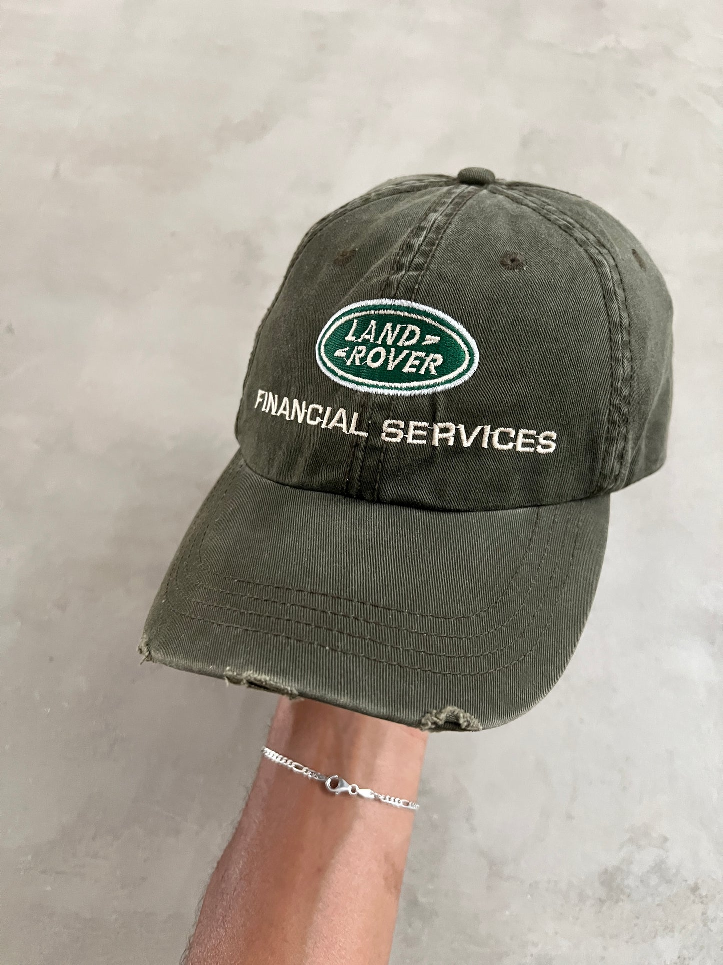 KHAKI LAND ROVER CAP - 2000S